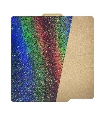 لوازم جانبی پرینتر سه بعدی FYSETC برای X1E X1C P1S P2S P1P A1 صفحه ساخت PEI بافت دار 257 256 میلی متر: انعطاف پذیر برای چاپ فیلامنت PLA PETG ABS TPU کربن