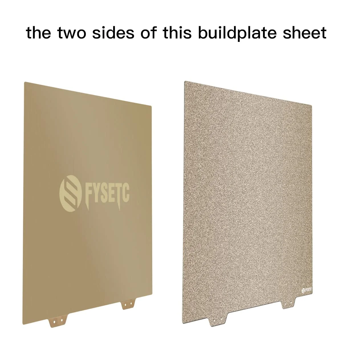 صفحه ساخت فنری انعطاف پذیر فولادی پرینتر سه بعدی FYSETC CR10، ورق PEI دو طرفه با بافت/صاف، 310x310 میلی متر، سازگار با CR-10/S، Tev Tornedo، A8 Plus، LK1، Sindwinder X1 X2