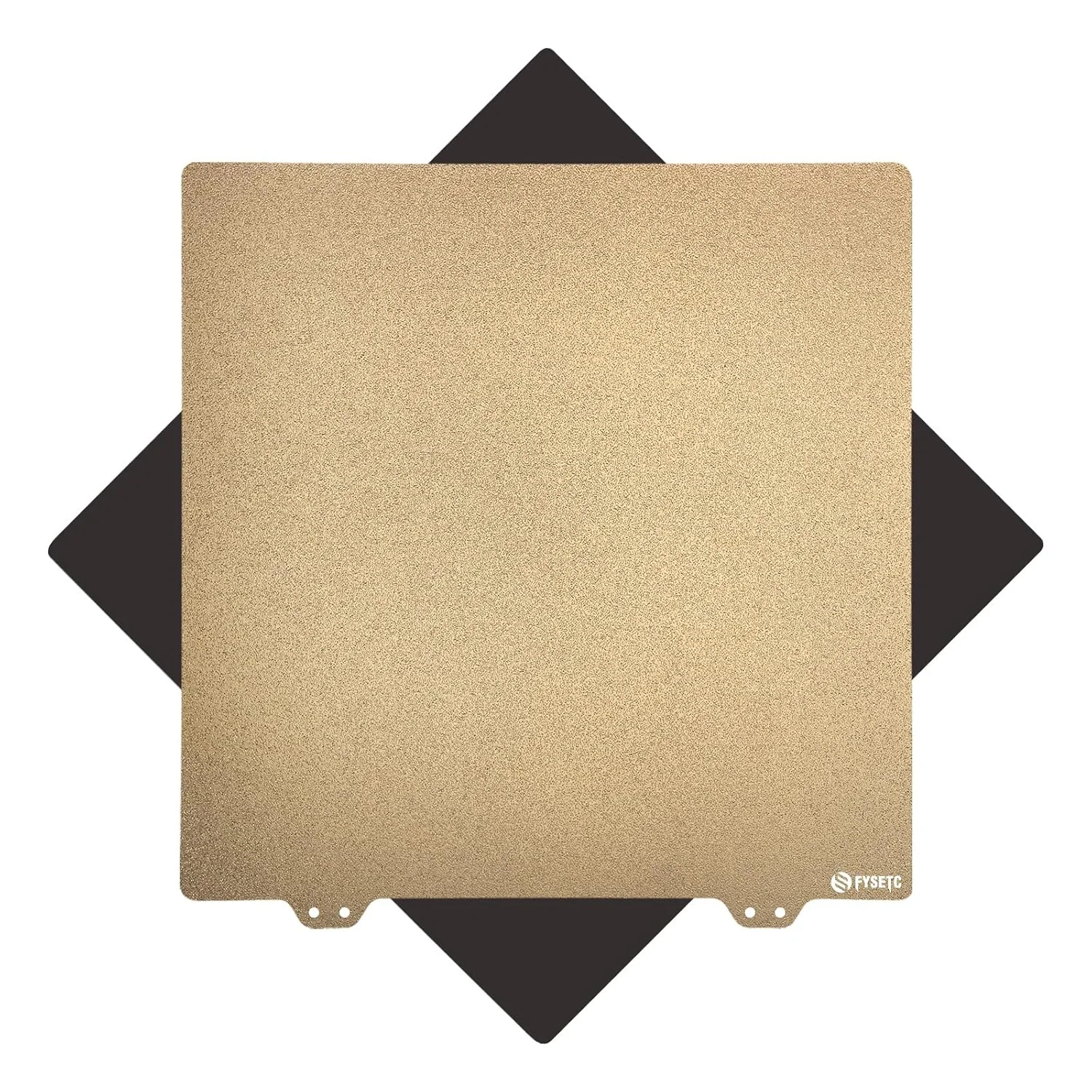 صفحه ساخت بافت‌دار دو طرفه PEI ابعاد 330x330 میلی‌متر - قطعه FYSETC Neptune3 Plus - ورق فولادی فنری انعطاف‌پذیر: پوشش بستر گرم شونده Neptune4 Plus مناسب QiD X-Max Core-XY Trox X5SA Pro Geetech A30 Pro