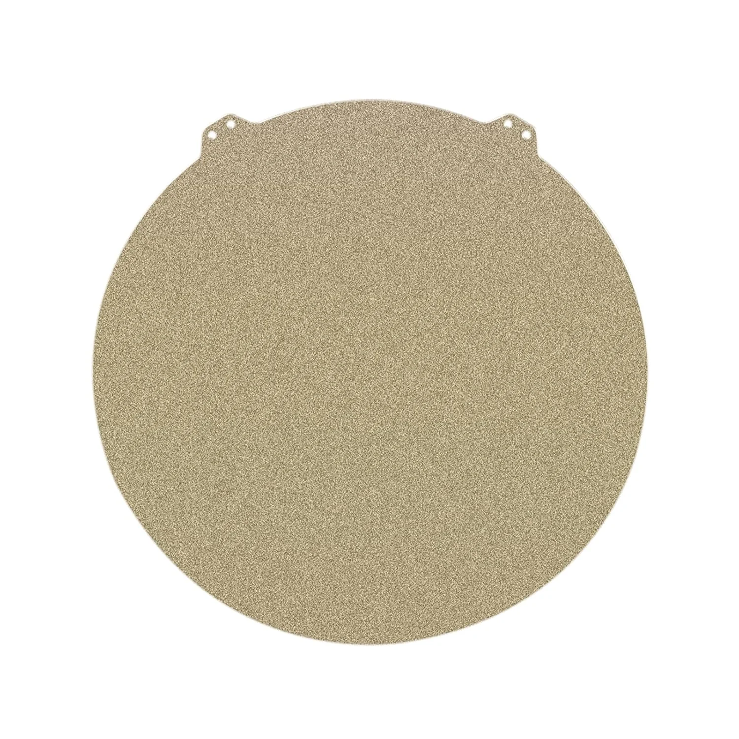 صفحه فنری فولادی با روکش پودری PEI با بافت دو طرفه، قطر 220 میلی متر، سازگار با پرینتر Flsn Q5 - طلایی