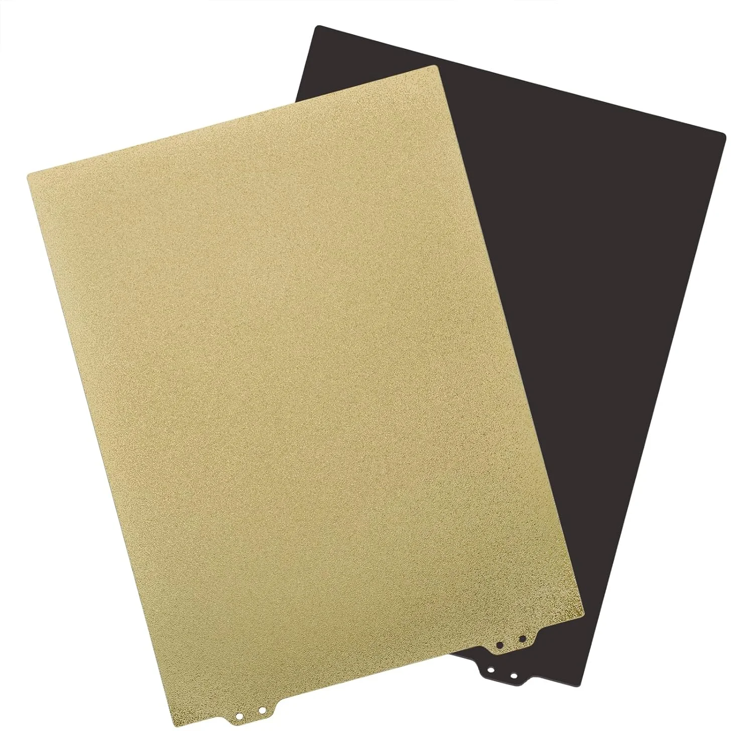 صفحه ساخت پرینتر سه بعدی FYSETC، ورق فولادی فنری با بافت PEI، 215x315 میلی متر، سطح PEI دو طرفه انعطاف پذیر با برچسب زیرین، کیت پوشش بستر گرم شونده قابل جابجایی