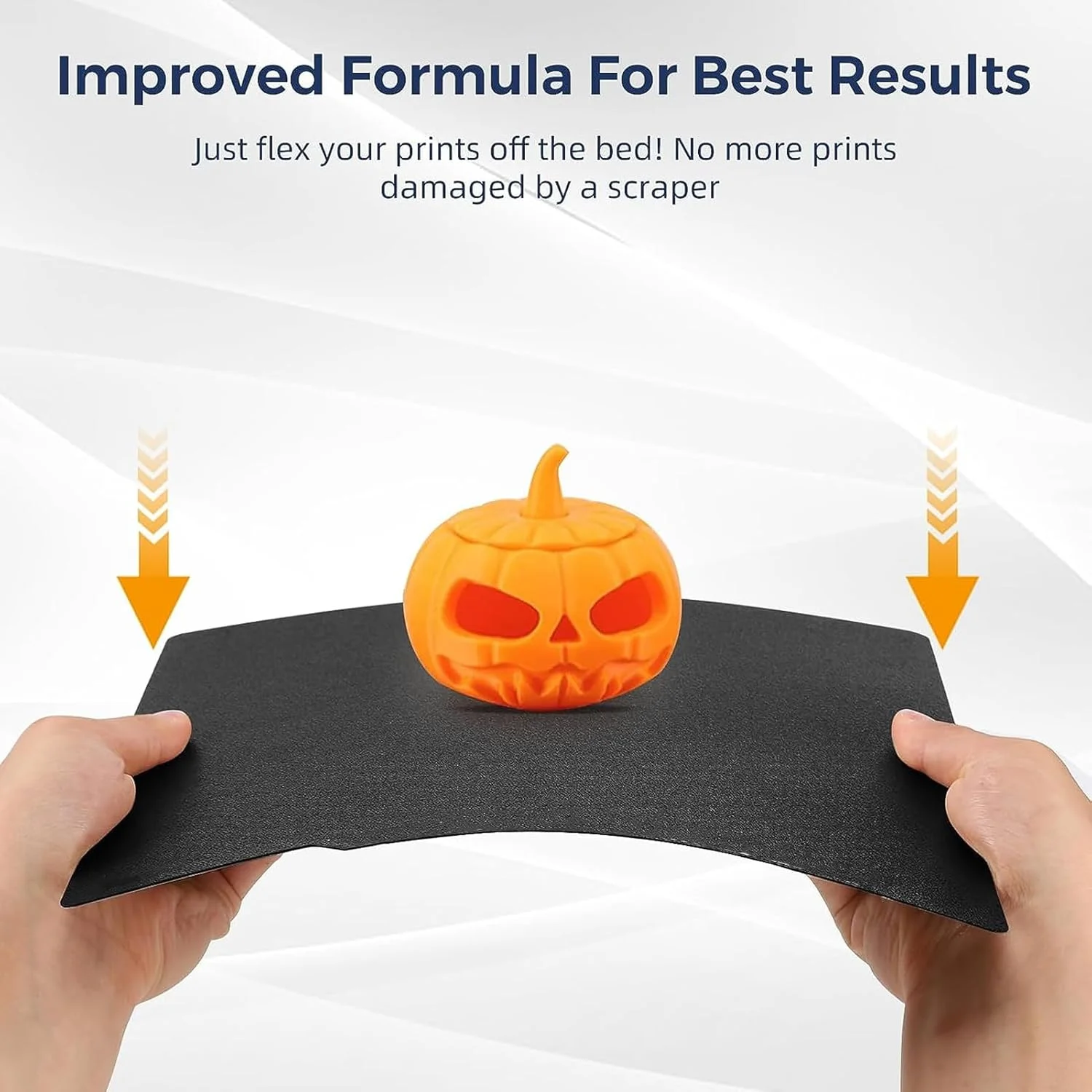 صفحه ساخت پرینتر سه بعدی FLEXMAN، ورق PEI با بافت دو طرفه 257x257 میلی متر، صفحه ساخت فولادی فنری انعطاف پذیر برای پرینتر سه بعدی X1C، P1P