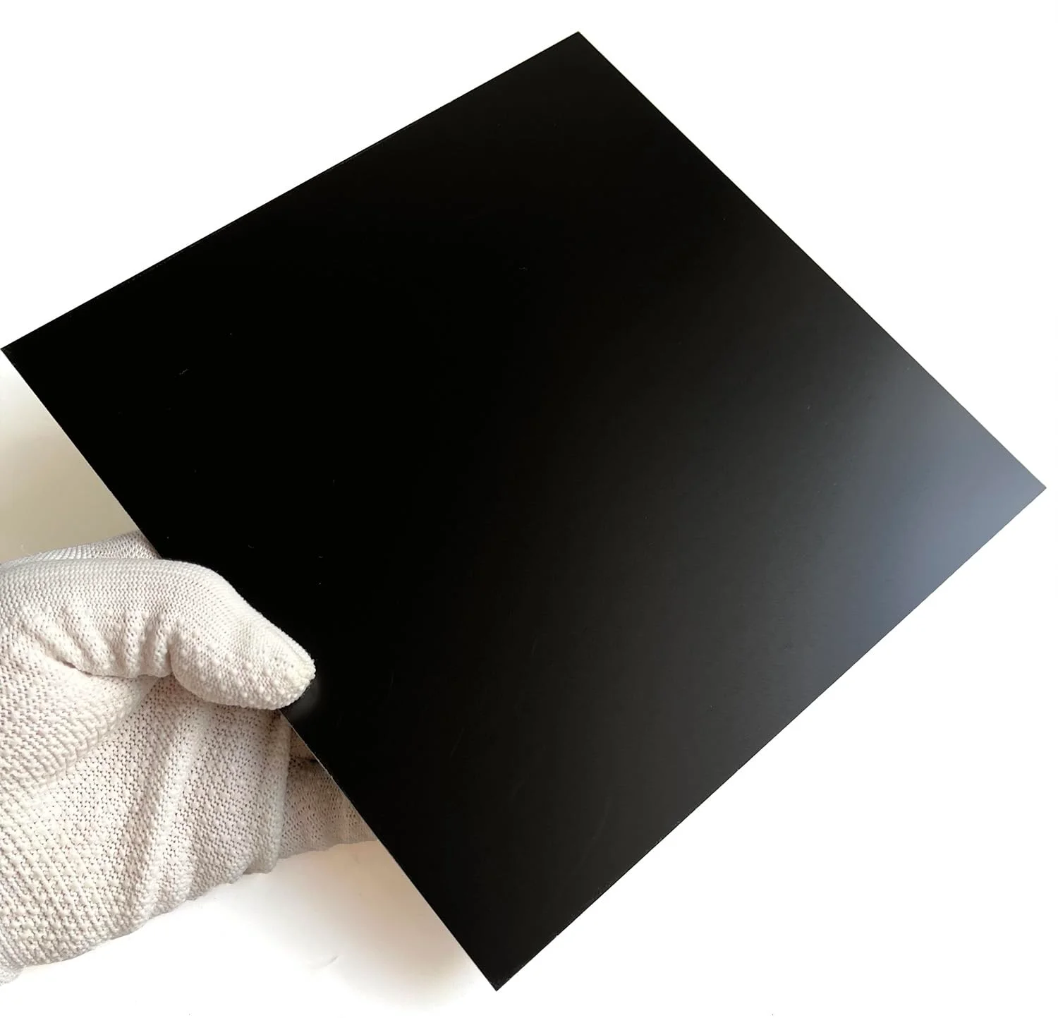 صفحه ساخت پرینتر سه بعدی G10 Garolite فایبرگلاس، ورق نیمه انعطاف پذیر 180x180 میلی متر (رنگ مشکی)