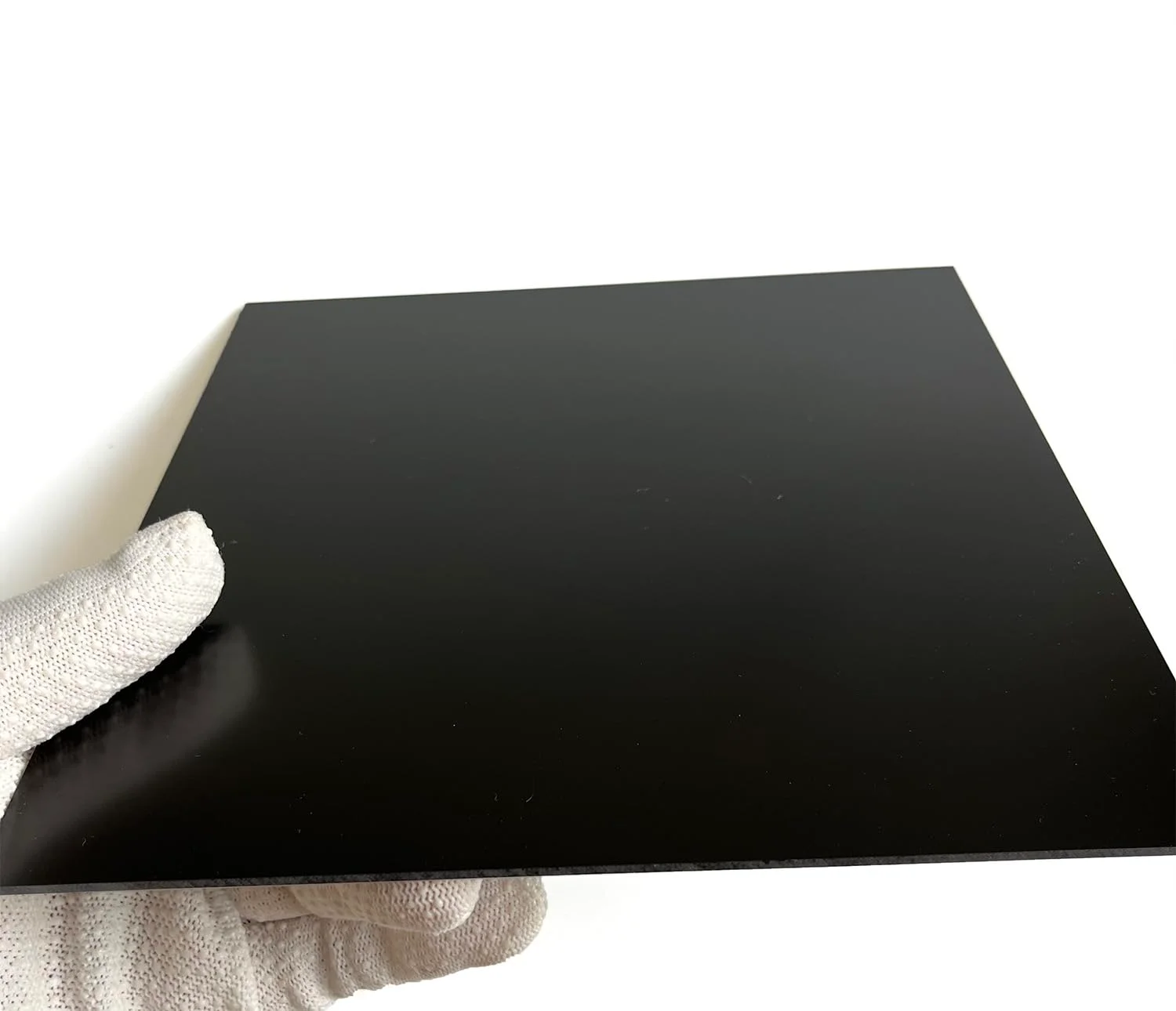 صفحه ساخت پرینتر سه بعدی G10 Garolite فایبرگلاس، ورق نیمه انعطاف پذیر 180x180 میلی متر (رنگ مشکی)