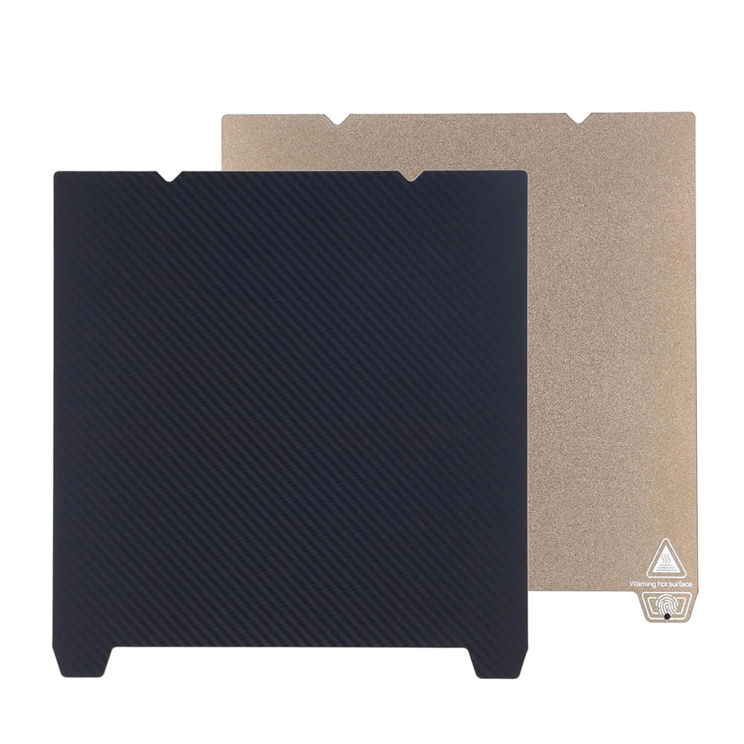 صفحه ساخت پرینتر، صفحه ساخت دو طرفه با پوشش PEI و بستر چاپ فیبر کربن PET، 235x235 میلی متر، پلتفرم چاپ سه بعدی برای Ender 3 S1 S1 Pro