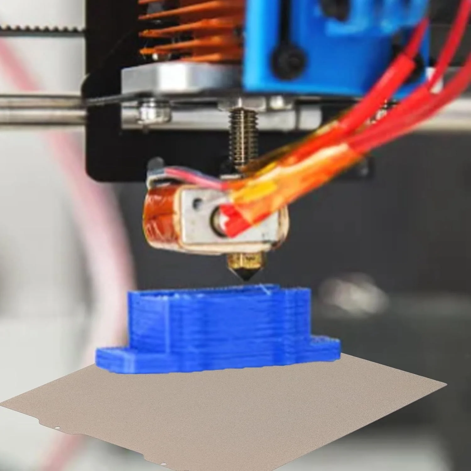 صفحه ساخت پرینتر سه بعدی، ورق PEI فولاد فنری دو طرفه با عملکرد بالا و بادوام 184x184 میلی متر برای پرینتر سه بعدی A1 Mini PLA PETG ABS