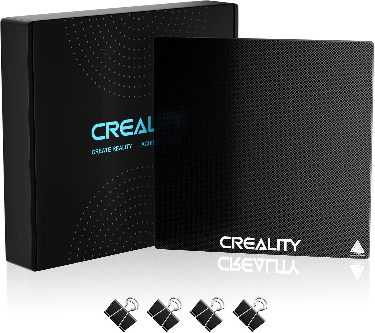 صفحه شیشه ای تخت پرینتر سه بعدی Mefine Ender 3، صفحه ساخت شیشه ای حرارت دیده برای Ender 3/3 Pro/3 V2/3 S1، Ender 5/5 Pro، 235x235x4mm