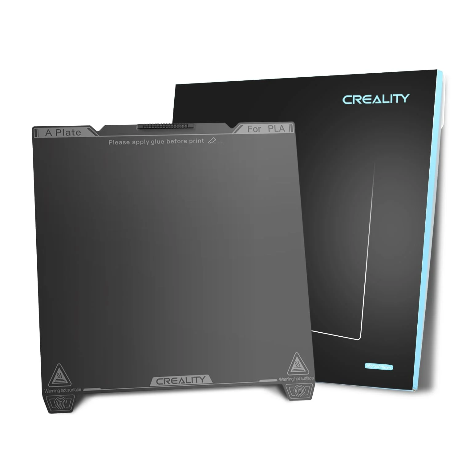 صفحه ساخت صاف کرالیتی K1C، ورق PEI 235x235 میلی‌متری با نازل پاک‌کن، بستر فولادی فنری انعطاف‌پذیر برای K1C/K1/Ender 3/3 V2/3 V3/3 V3 KE/3 V3 SE/3 Pro/3 Neo/3 V2 Neo (بدون پایه مغناطیسی)