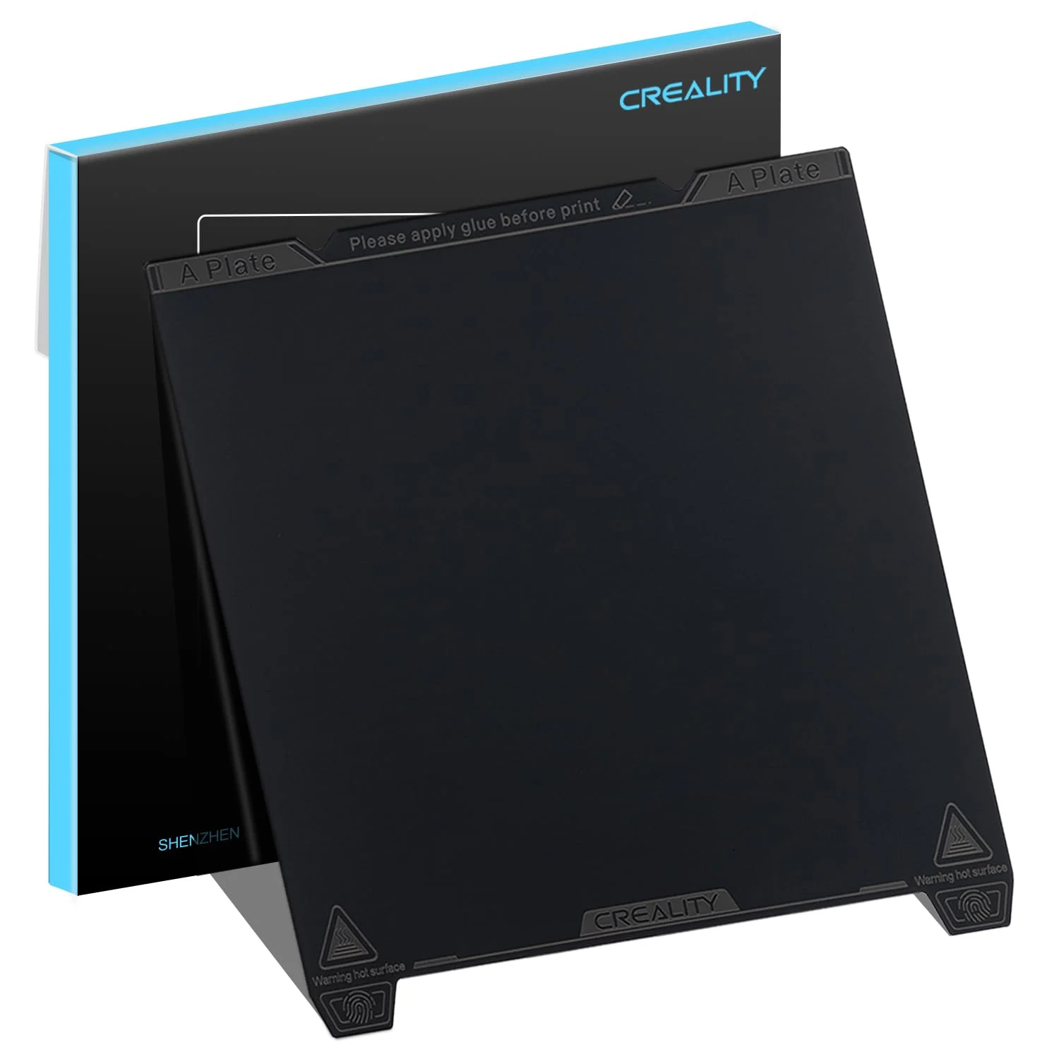 صفحه ساخت فلزی فنری انعطاف پذیر PEI کرالیتی K1C، پلتفرم چاپ 235x235 میلی متر برای Ender 3 S1/ Pro، Ender 3 Neo، Ender 3 V2 Neo، Ender 5 S1، Ender 3 V3 SE، Ender KE K1C، K1