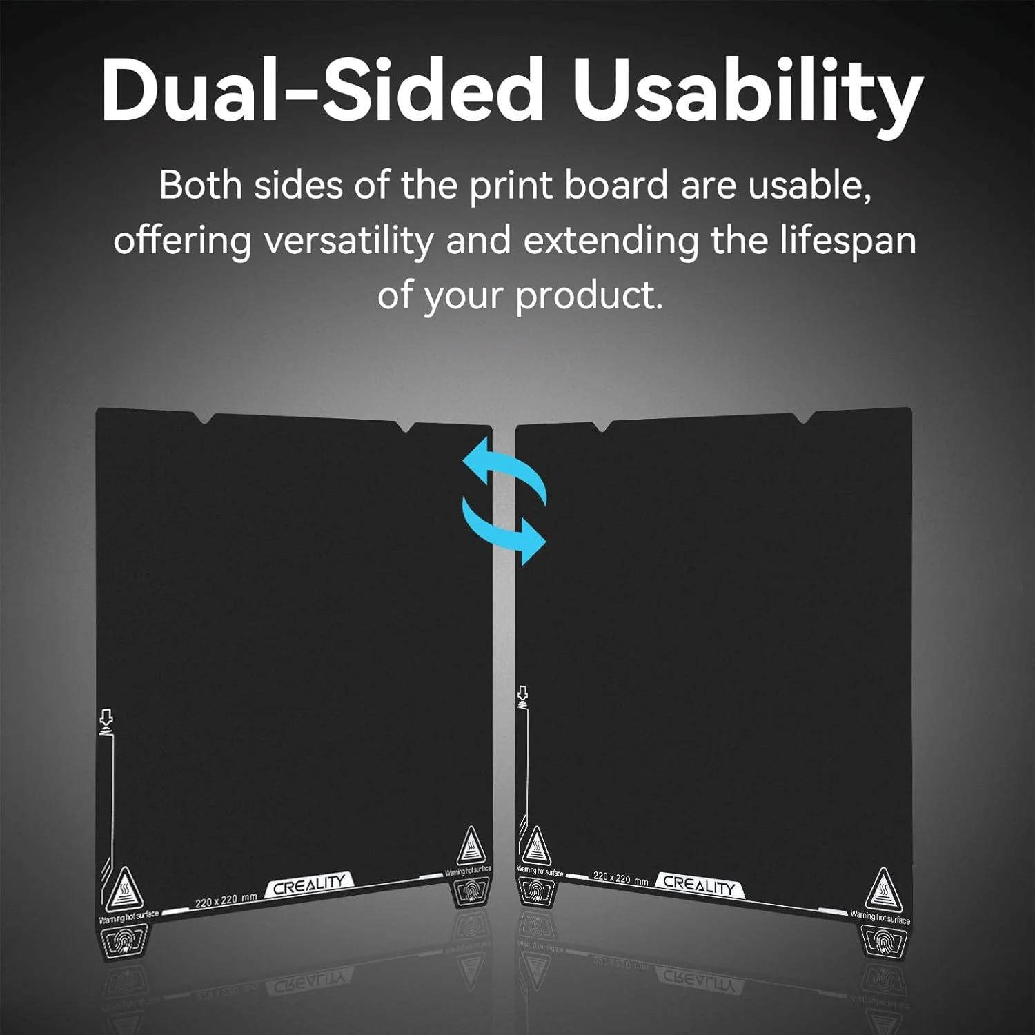 صفحه ساخت دو طرفه رزین اپوکسی کرالیتی Ender 3 V3 SE، اندازه 235x235 میلی‌متر، صفحه فولادی فنری با پوشش رزین اپوکسی، پلتفرم مغناطیسی مناسب برای Ender 3 V3 SE/Ender 3 V3 KE/Ender 3 V3/Ender 3 V2/K1/K1C/K1 SE