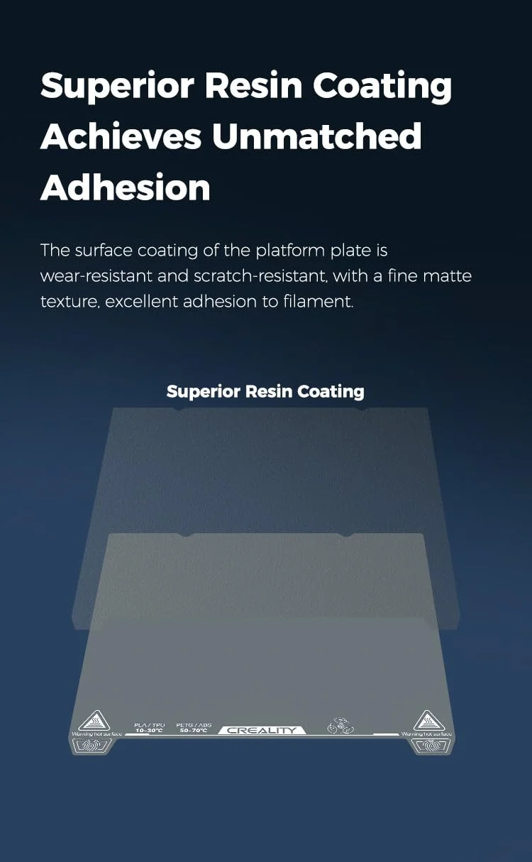 صفحه ساخت چاپ سرد دمای پایین کرالیتی 235 * 235 میلی متر، بدون برچسب مغناطیسی نرم، پلتفرم پرینتر سه بعدی برای Ender-3 SE/3 KE/K1/Ender-3 S1/5 S1/3 S1Pro/3/3 Pro/3S/3V2/Ender-5/5S/5Pro