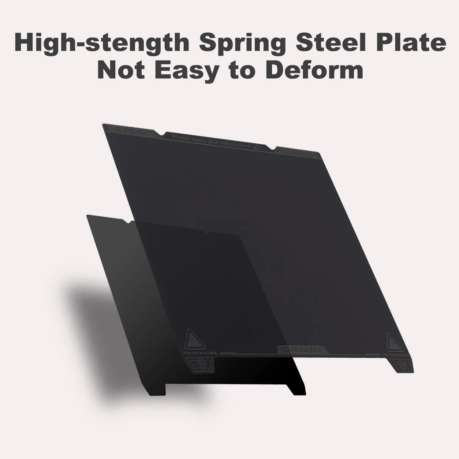 صفحه ساخت فلزی فنری انعطاف پذیر PEI کرالیتی K1C، پلتفرم چاپ 235x235 میلی متر برای Ender 3 S1/ Pro، Ender 3 Neo، Ender 3 V2 Neo، Ender 5 S1، Ender 3 V3 SE، Ender KE K1C، K1