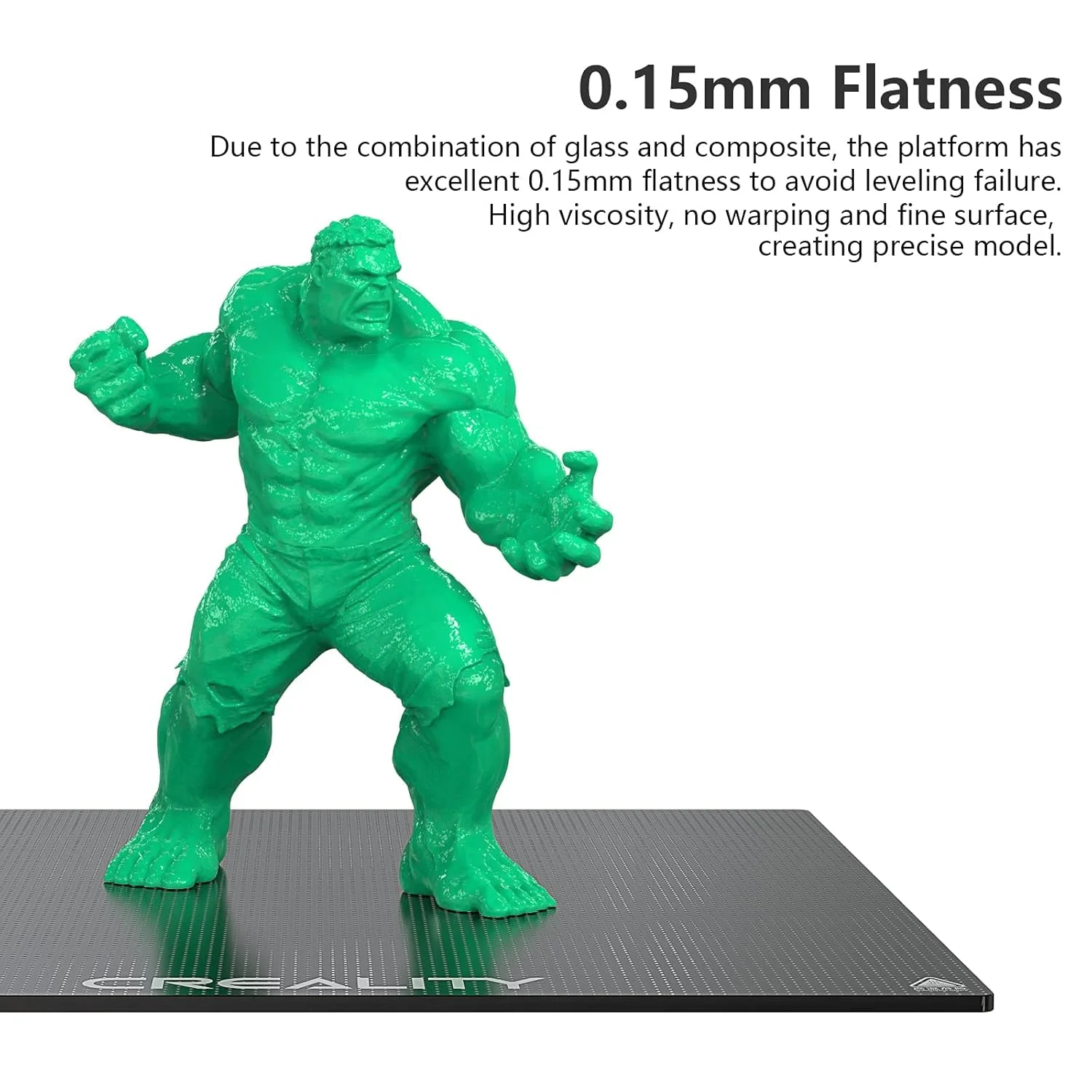 صفحه شیشه ای پرینتر سه بعدی Creality Official Ender 3، صفحه ساخت شیشه ای حرارت دیده 235x235 میلی متری برای Ender 3 PRO/Ender 5 PRO/Ender 3 S1/Ender 3 Neo/Ender 3 V2 Neo، چسبندگی خوب و جدا سازی آسان