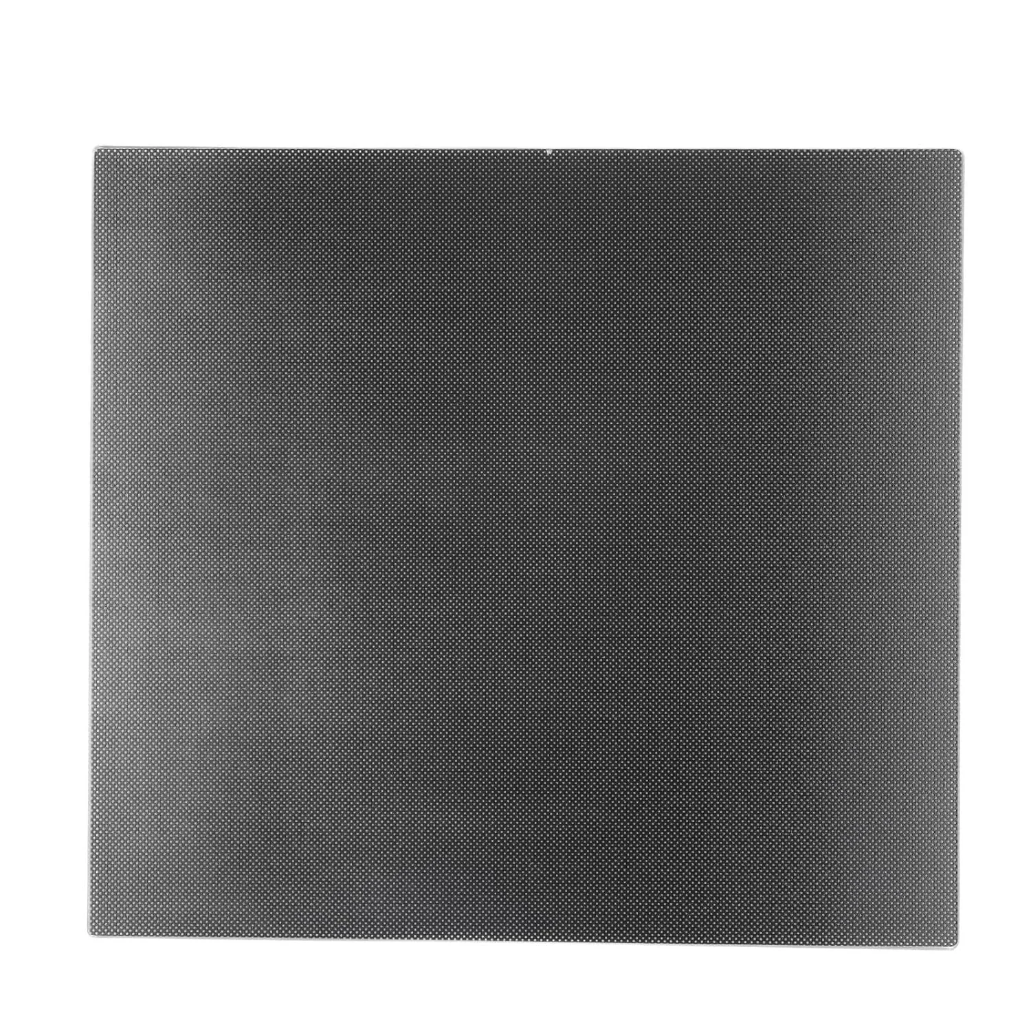 صفحه ساخت شیشه ای سازگار، 250x250x4 میلی متر، چسبندگی بالا، پوشش غیر آلی، جداسازی آسان، صافی عالی، برای پرینتر سه بعدی