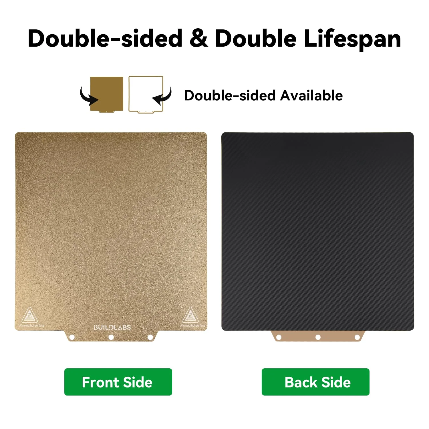 صفحه PEI بافت‌دار دو طرفه + ورق فیبر کربن و صفحه ساخت مغناطیسی انعطاف‌پذیر، پلتفرم بستر چاپگر سه بعدی 235x235 میلی‌متر برای Flashforge Adventurer 5M/5M Pro/AD 5X