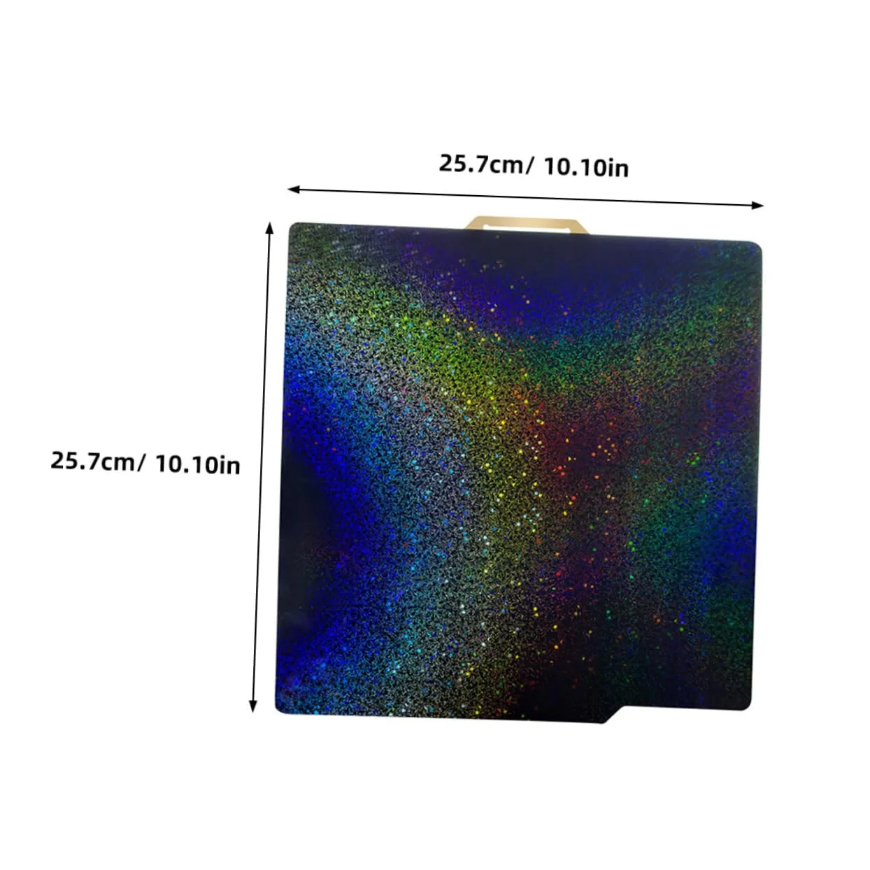 صفحه انتقال حرارت Alipis برای پرینترهای سه بعدی، صفحه ساخت فولادی فنری پایدار، سازگار با پرینترهای 300mm x 300mm