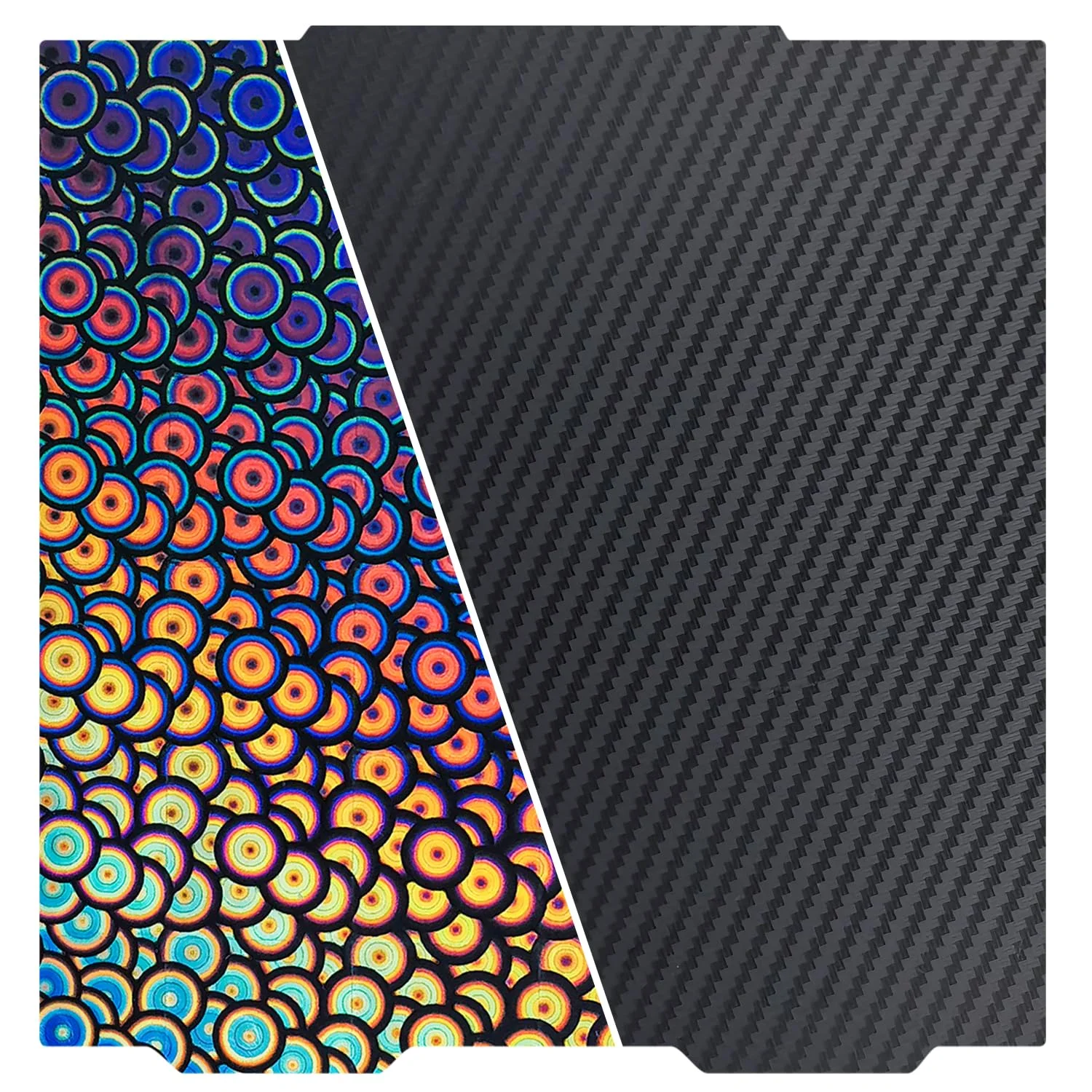 صفحه ساخت 365x365 میلی‌متری پروسا XL، ورق PET PEK صاف دو طرفه، بستر حرارتی پلتفرم مغناطیسی فولادی فنری انعطاف‌پذیر برای پرینتر سه بعدی پروسا XL