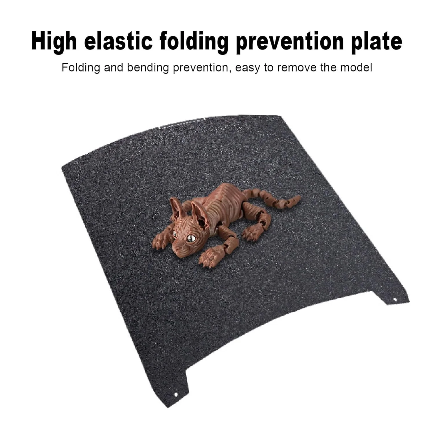 صفحه ساخت PEI مات K2 Plus، سطوح فنری انعطاف پذیر 370x370 میلی متر، مقاومت حرارتی عالی، جداسازی آسان مدل، پلتفرم های چاپگر سه بعدی برای لوازم چاپگر سه بعدی K2 Plus