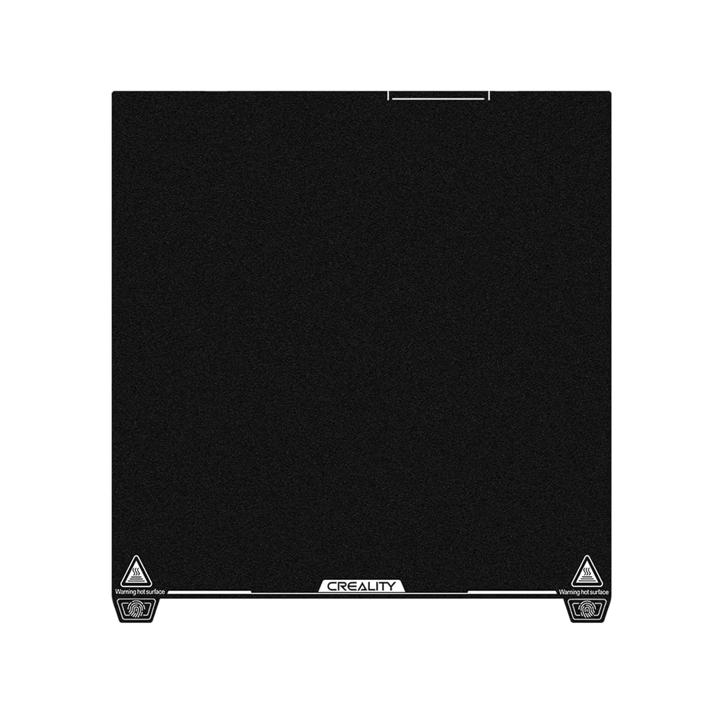 صفحه ساخت رزین اپوکسی K2 Plus، پلتفرم بستر چاپ صفحه فولادی فنری انعطاف پذیر 370x370 میلی متر برای Creality K2 Plus، پوشش ذرات رزین اپوکسی، مقاوم در برابر حرارت و مقاوم در برابر سایش