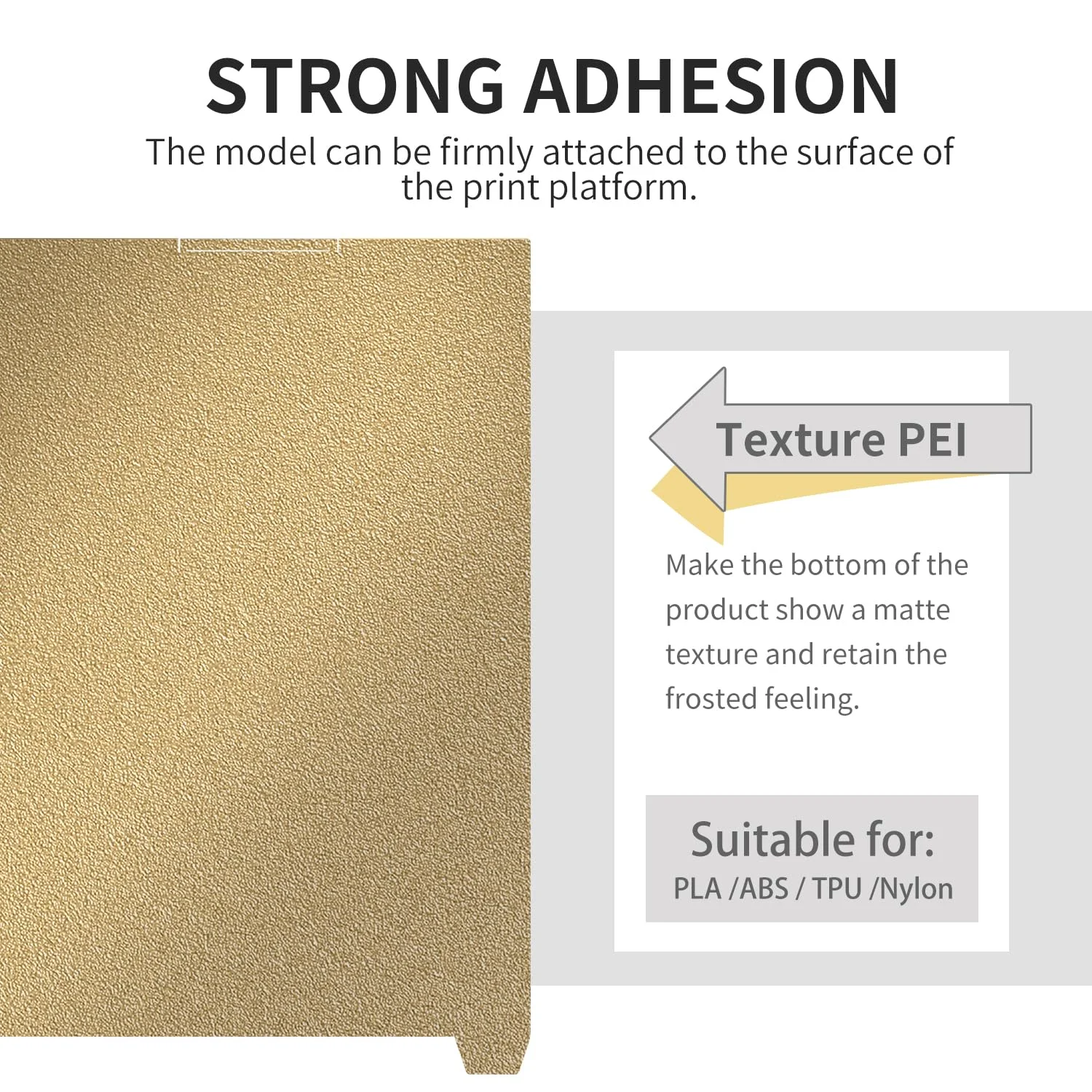 صفحه ساخت فلزی فنری انعطاف پذیر با بافت یک طرفه Creality K2 Plus، اندازه 370x370 میلی متر، ساخته شده از فولاد ضد زنگ برای پرینتر سه بعدی K2 Plus