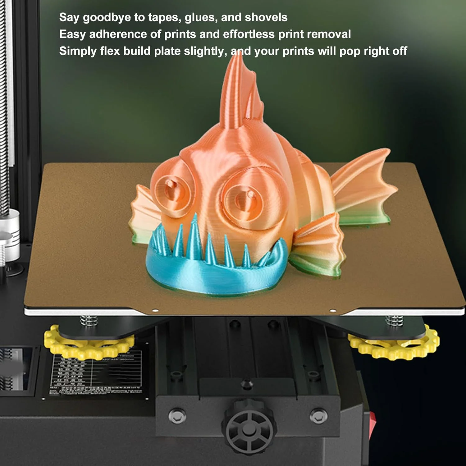 صفحه ساخت PEI با بافت دو طرفه 332x340 میلی‌متر برای پرینتر سه بعدی Raise3d Pro2 PRO 2 Plus، بستر چاپ فولادی انعطاف‌پذیر با پایه مغناطیسی، ورق PEI دو طرفه و استیکر مغناطیسی