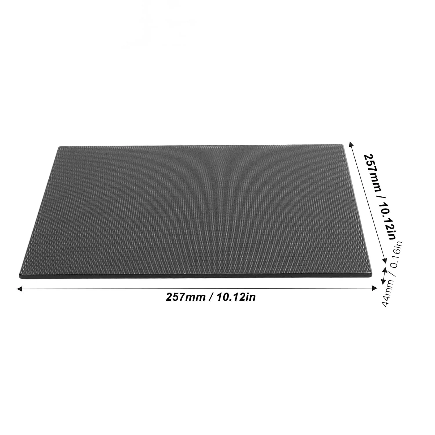 صفحه شیشه ای پرینتر سه بعدی 257x257x4 میلی متر، صفحه ساخت سکوی شیشه ای پرینتر سه بعدی مناسب برای Baambu X1 P1P