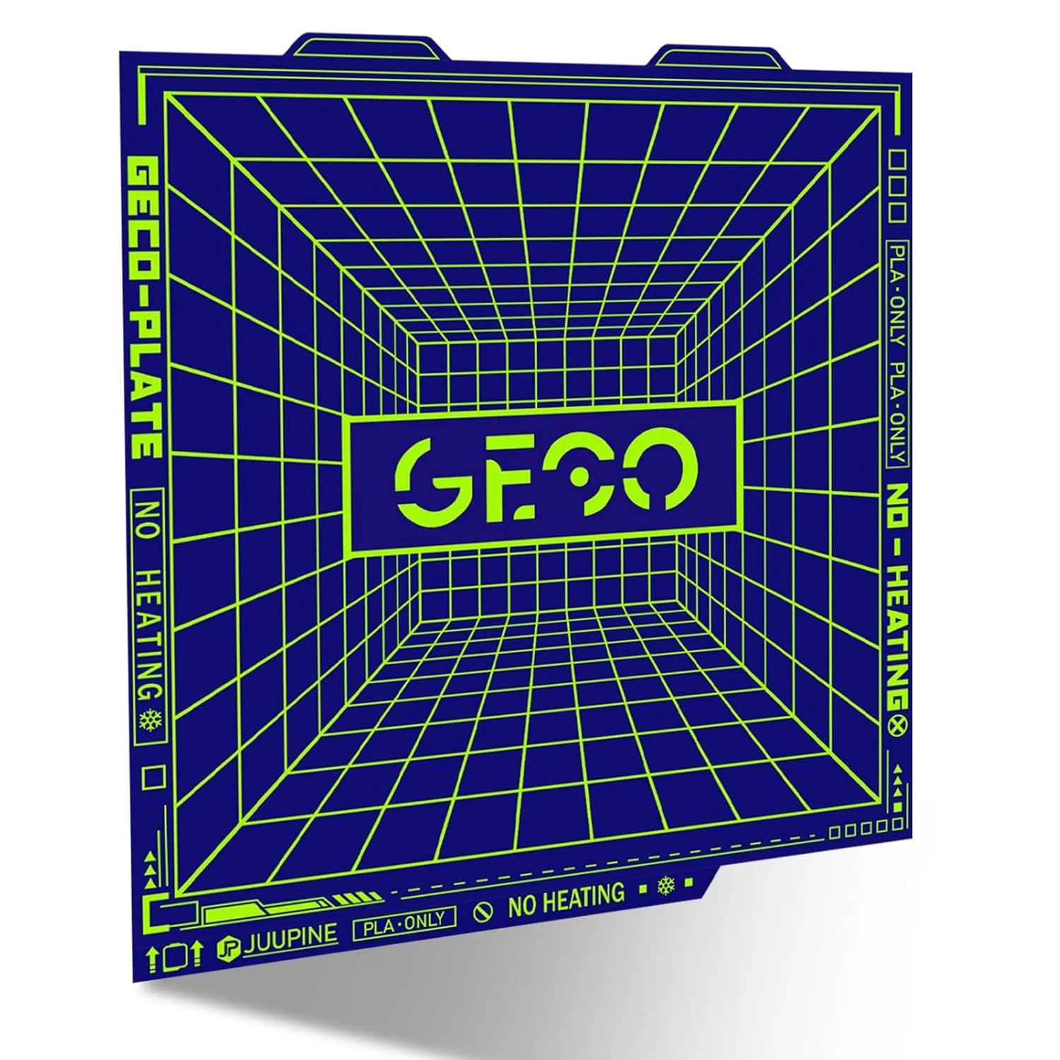 صفحه چاپگر سه بعدی GECO مدل 2025 مناسب Bambu Lab A1 Mini، بهترین انتخاب برای مزارع چاپ سه بعدی، فقط برای چاپ PLA، بستر داغ 0 درجه سانتیگراد فوق العاده چسبنده و بدون تاب برداشتن لبه.