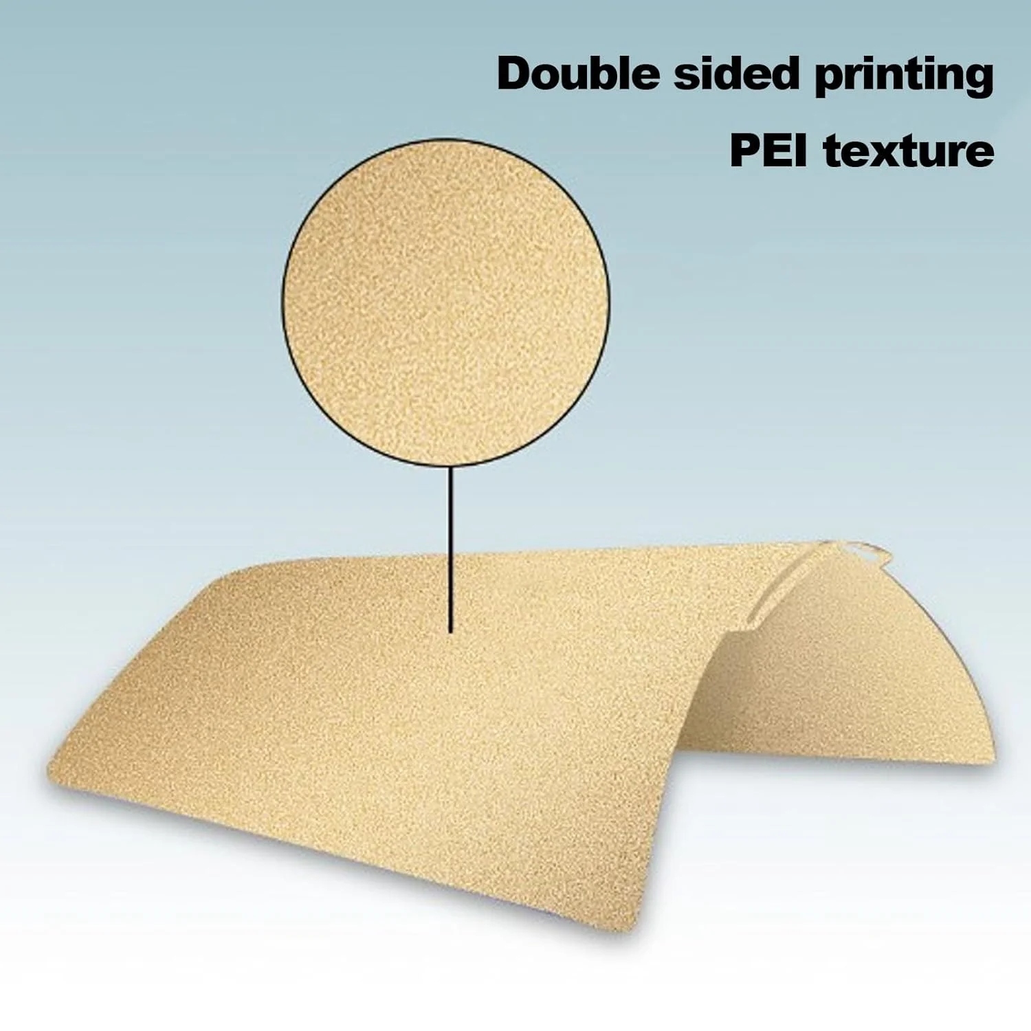 صفحه ساخت PEO PEI، پایه مغناطیسی دو طرفه 255x245 میلی متر، سطح صاف و بافت دار برای پرینتر سه بعدی CR-6 SE