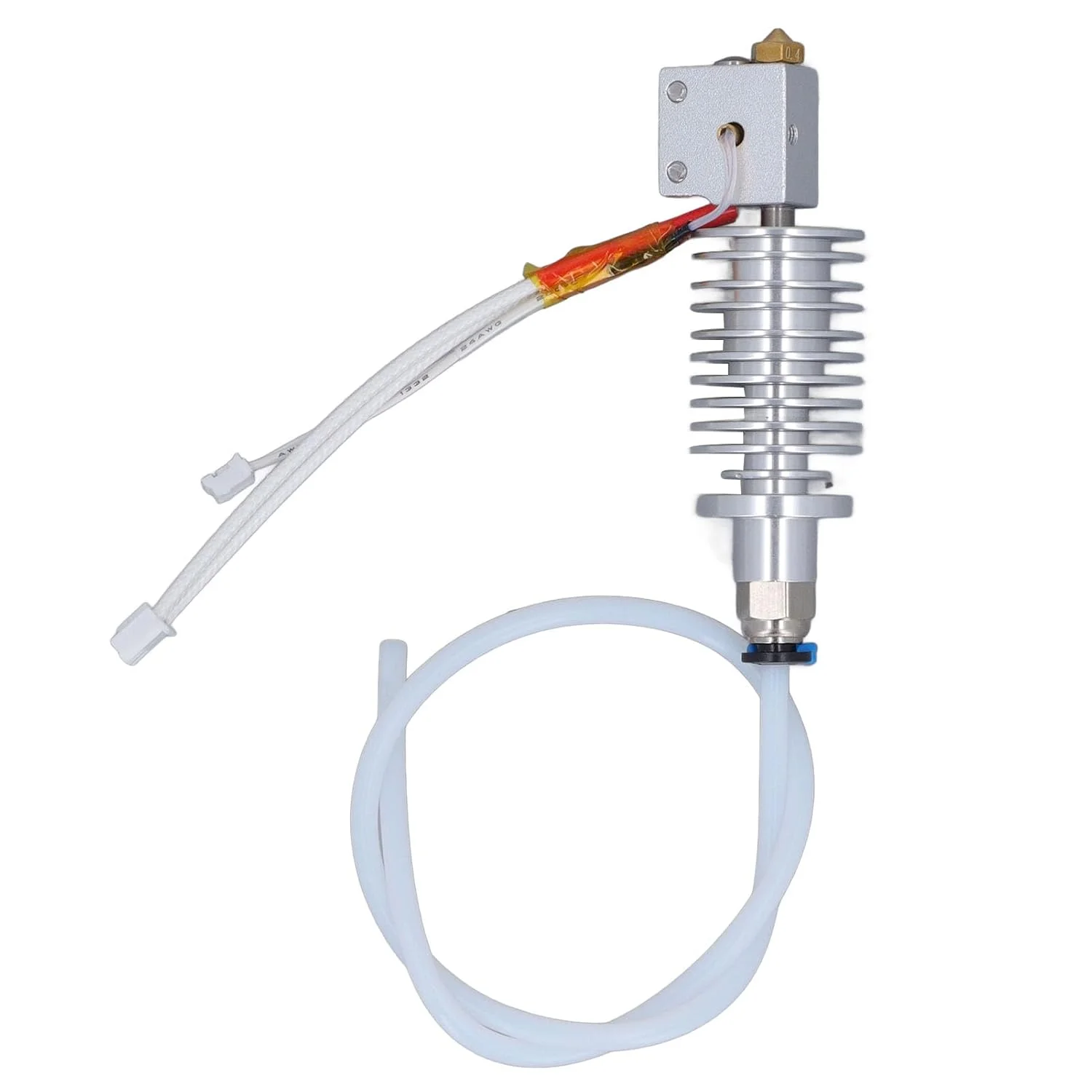 کیت اکسترودر پرینتر سه بعدی Tyenaza، کیت جایگزینی هات اند بلوک حرارتی هد پرینت سه بعدی نازل برنجی 24 ولت 40 وات قطعه کارتریج گرمایش سرامیکی چاپ با سرعت بالا برای لوازم جانبی پرینتر سه بعدی