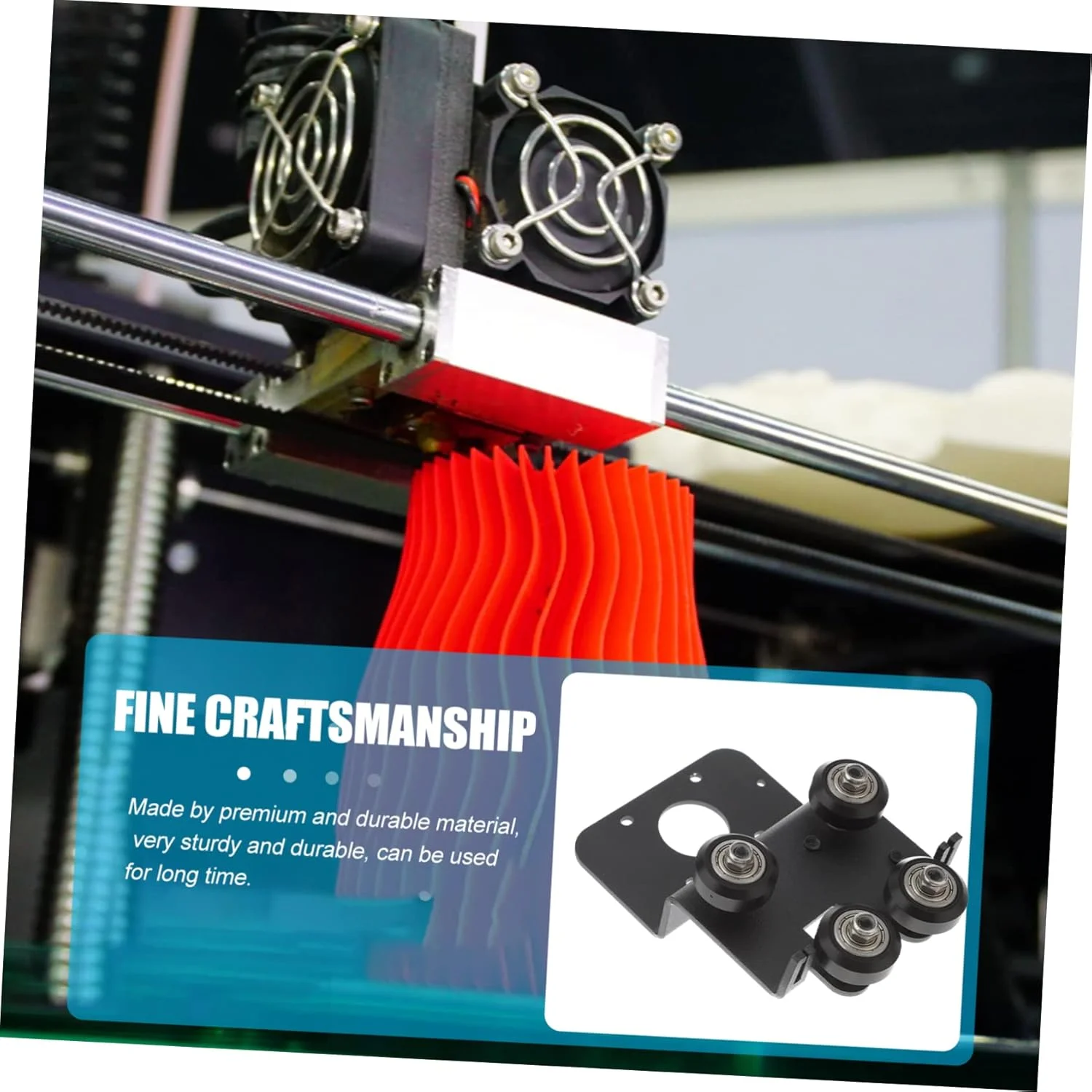 هد اکسترودر پرینتر حرفه ای، مقاوم در برابر دمای بالا، نصب و تعویض آسان، بادوام برای استفاده طولانی مدت، سازگار با مدل های Ender