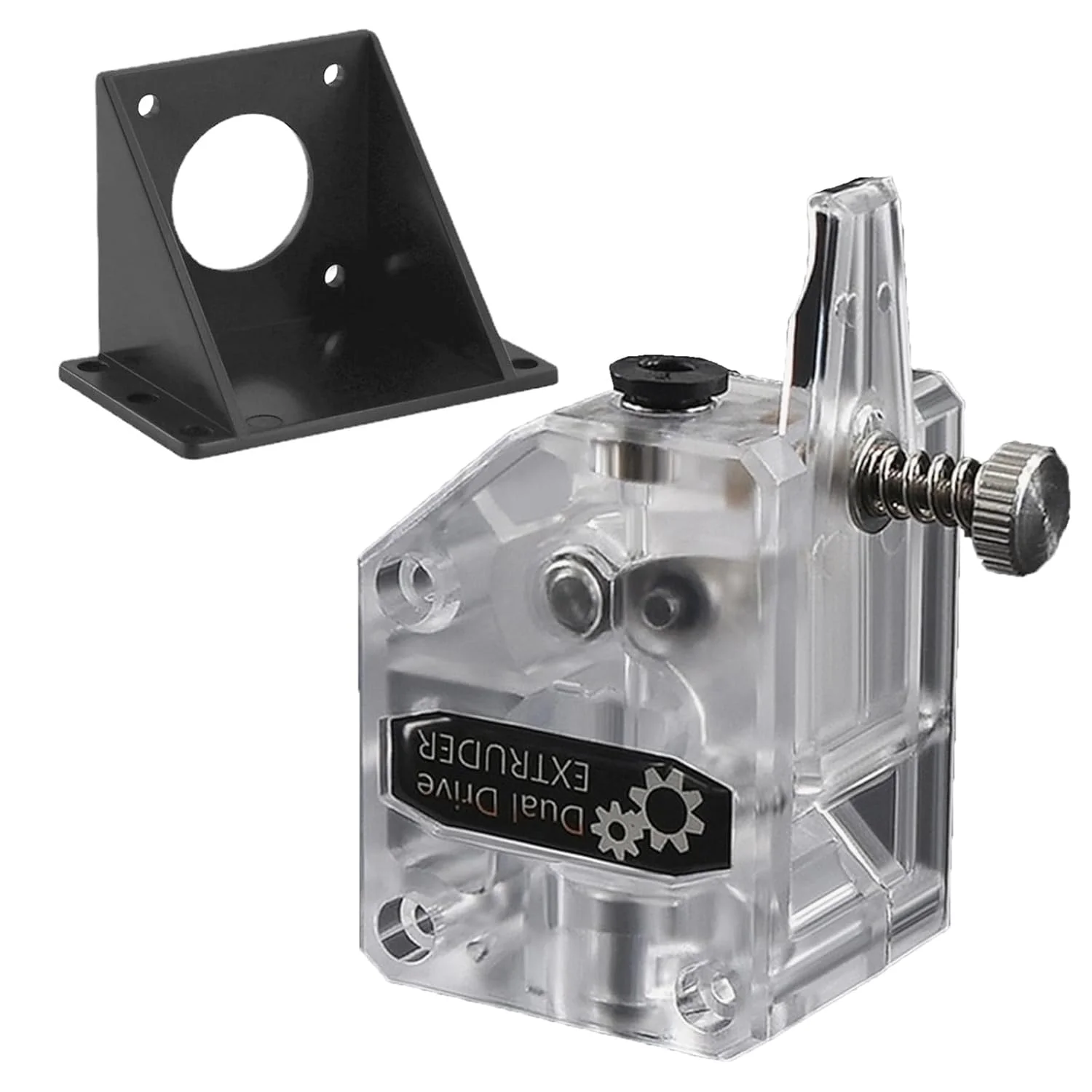 اکسترودر دنده دوبل شفاف لوازم جانبی پرینتر، اکسترودر کاهنده، نسخه ارتقا یافته تغذیه دنده دوبل