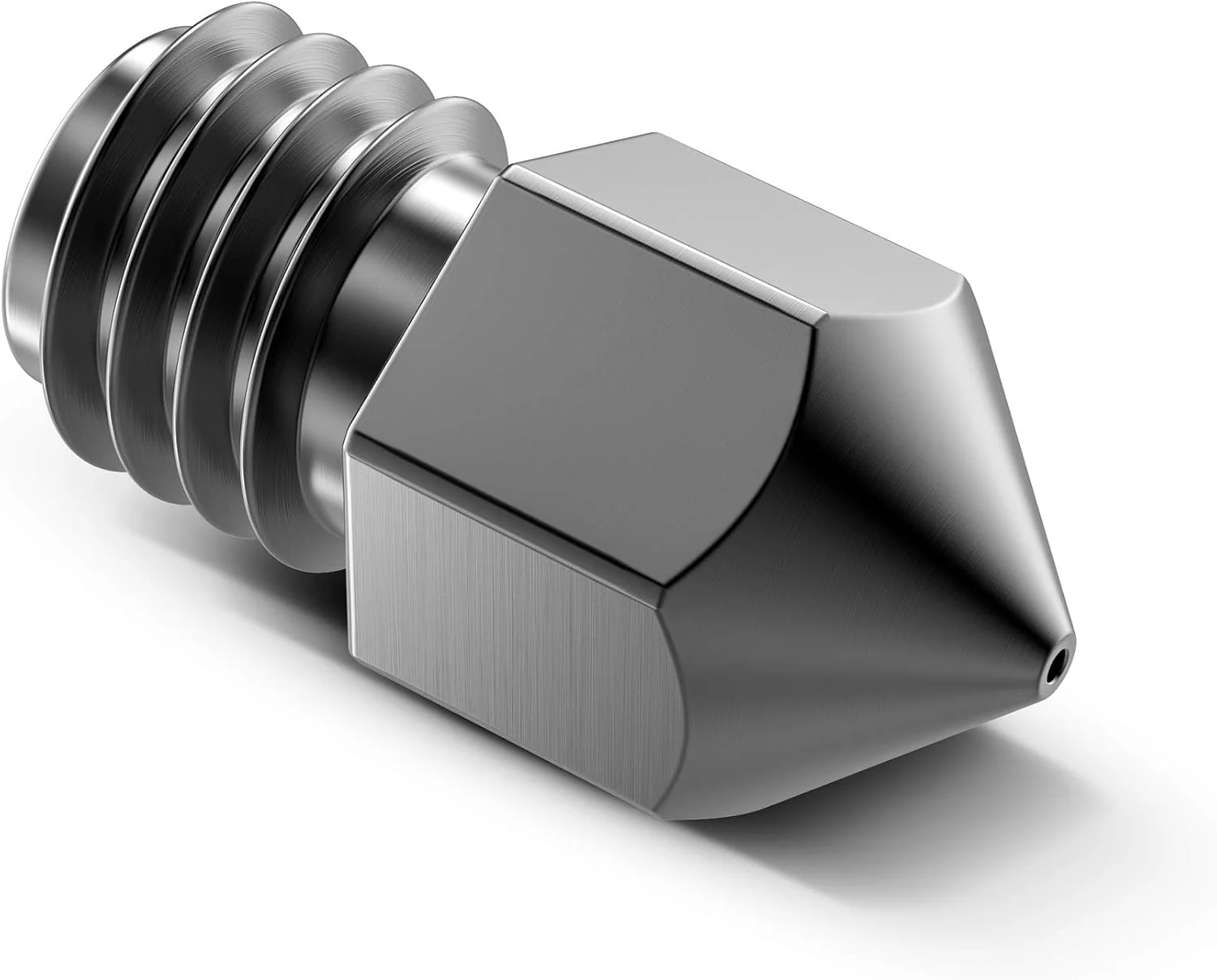 نازل اکسترودر کاربید تنگستن MK8 برای پرینتر سه بعدی، چاپ در دمای بالا، مقاوم در برابر سایش، 0.4 میلی متر/1.75 میلی متر