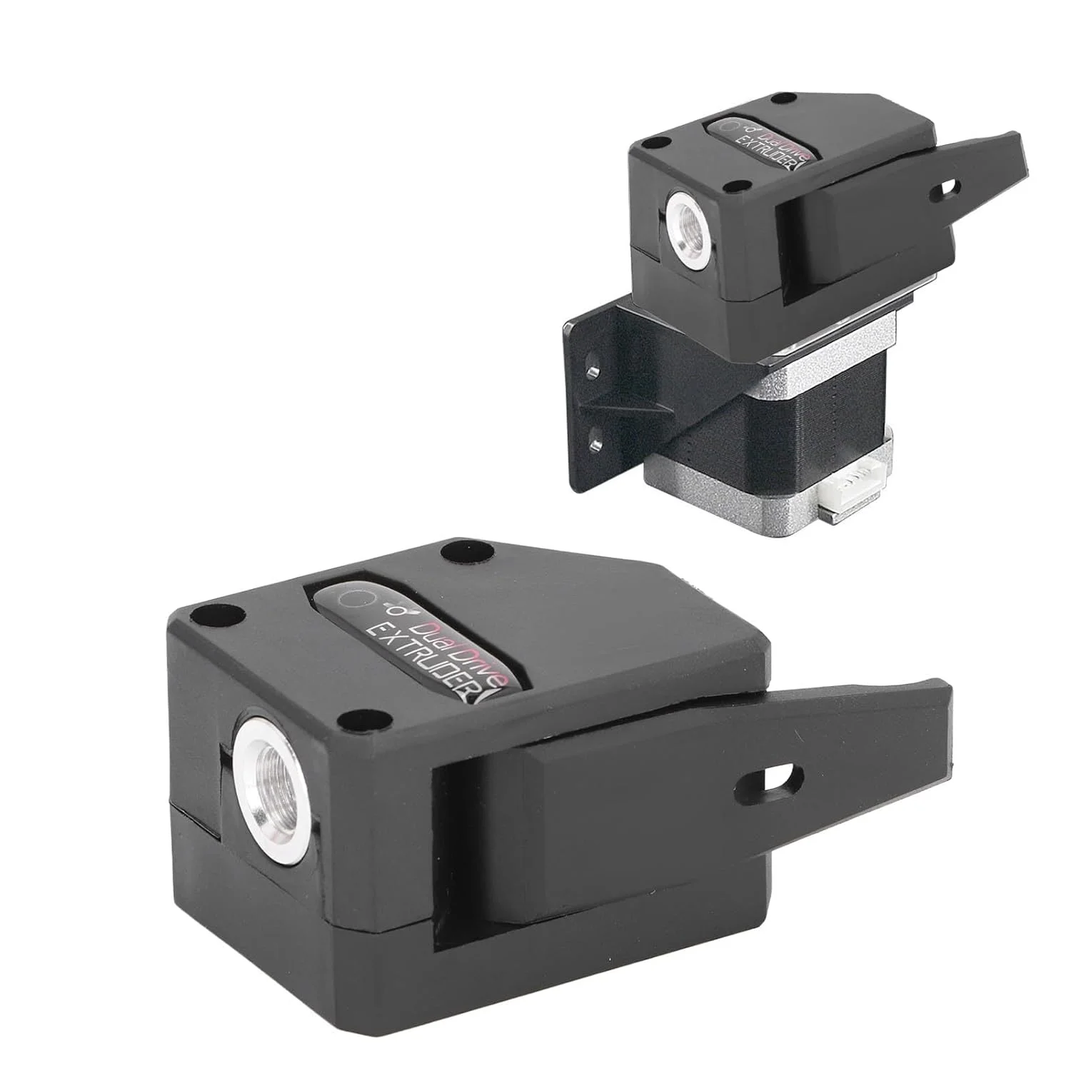 اکسترودر دنده دوبل فلزی مشکی برای فیلامنت 1.75 میلی متری سازگار با CR10 Ender D9 Anet E10 و سایر پرینترهای سه بعدی اکسترودر دنده دوبل فلزی مشکی برای فیلامنت 1.75 میلی متری سازگار با CR10 Ender D9 Anet E10 و سایر پرینترهای سه بعدی