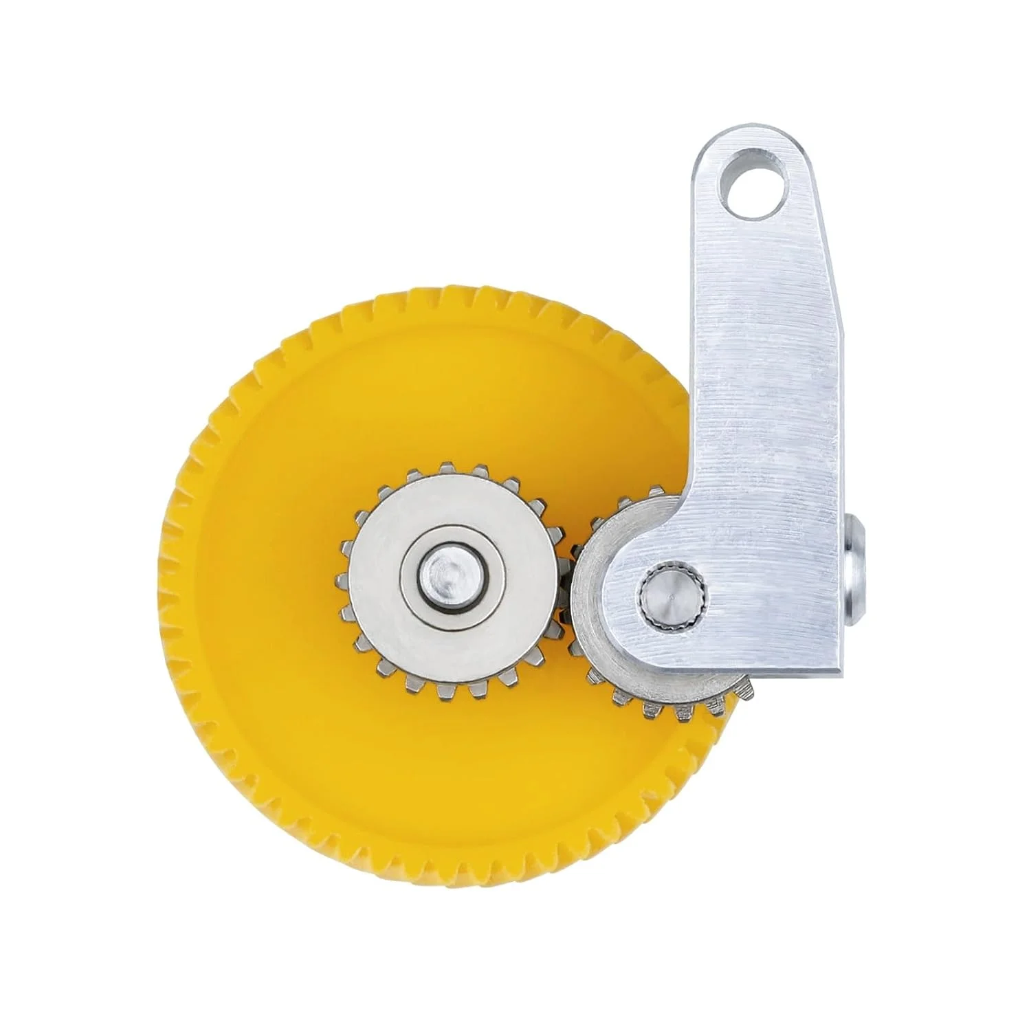 مجموعه چرخ دنده اکسترودر فولادی سخت کاری شده ارتقا یافته برای پرینتر سه بعدی Bambu Lab P1P X1 X1C با روکش نیکل مقاوم در برابر سایش، مناسب برای فیلامنت 1.75 میلی متری