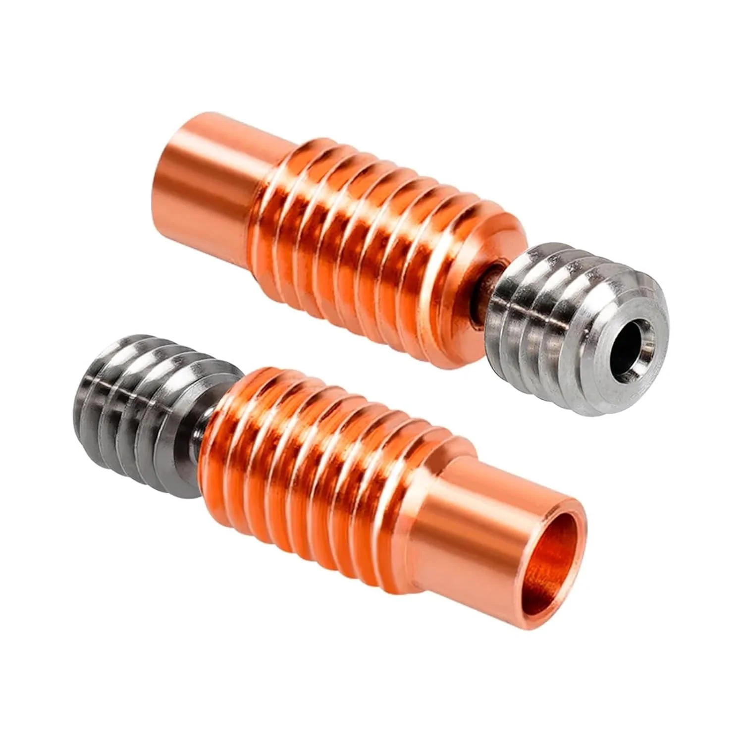 گلوگاه مسی تمام فلزی V6، اتصال حرارتی آلیاژ مس، نازل پرینتر سه بعدی برای بلوک گرمکن 1.75 میلی متری (نوع B، چهار عدد)