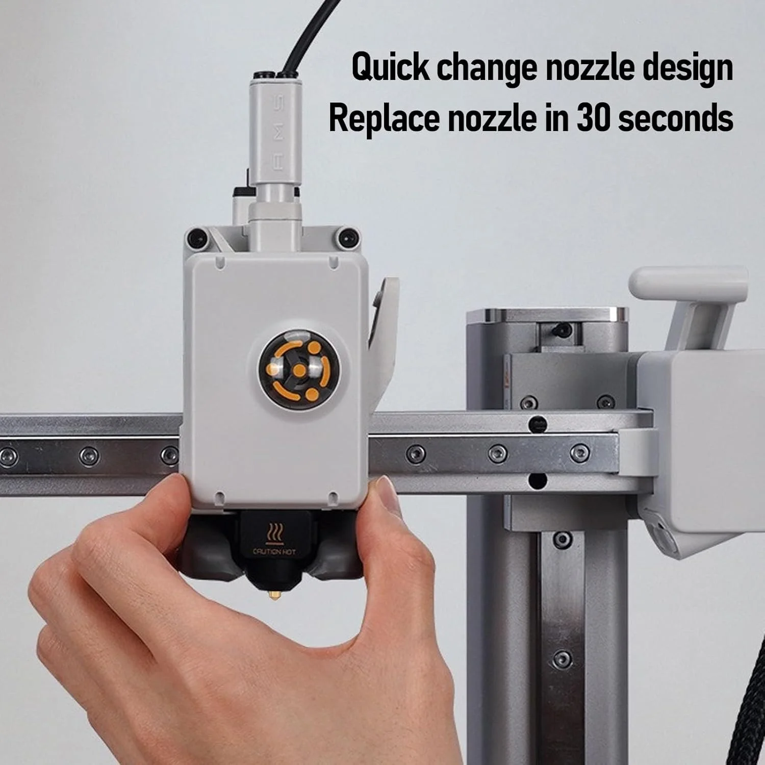 کیت نازل برنجی هات اند، نازل برنجی رزوه ای هات اند مونتاژ شده سازگار با پرینتر سه بعدی مینی آزمایشگاهی، لوازم جانبی چاپ سه بعدی (0.4 میلی متر)