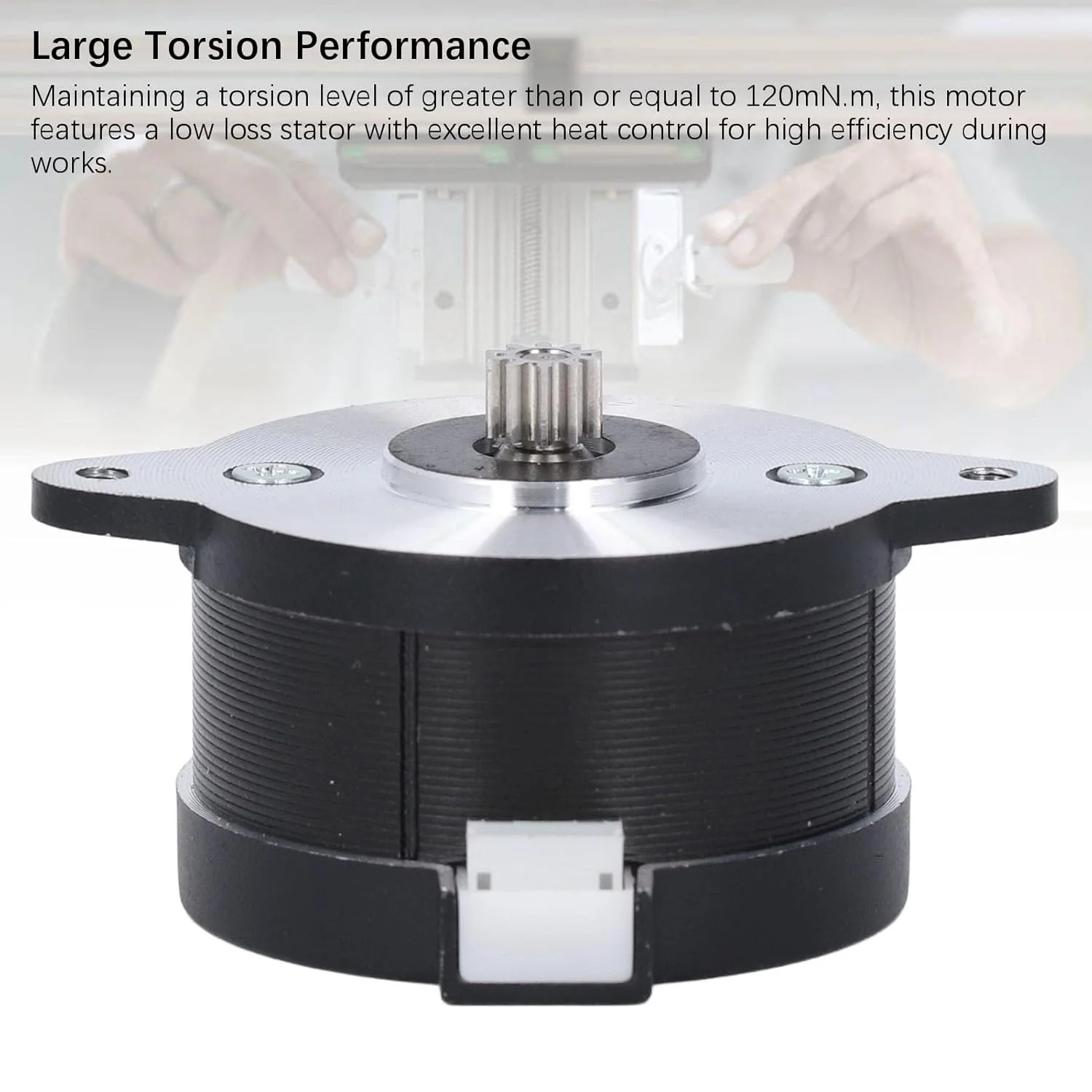 موتور پله ای 36 میلی متری موتور اکسترودر پرینتر سه بعدی برای Ender 3V2 PRO CR10 HGX اکسترودر فولاد ضد زنگ