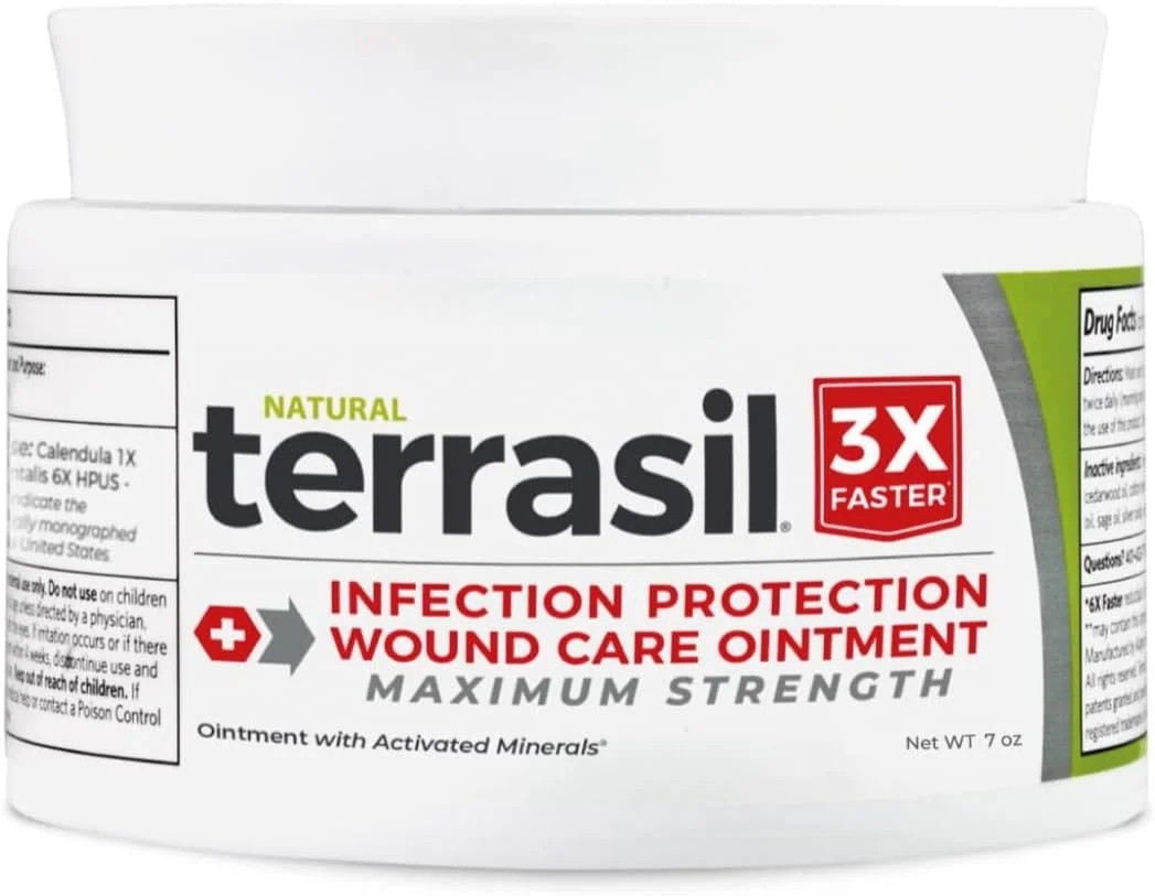 محلول مراقبت از پوست و درمان موضعی Aidance terrasil - التیام 3 برابر سریعتر، ظرف 200 گرمی