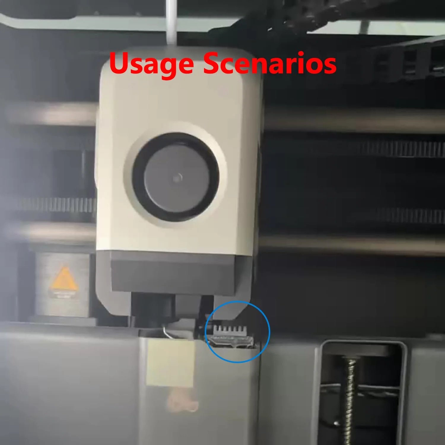 ۲ عددی برس نازل سیلیکونی پرینتر سه بعدی برای Bambu Lab P1P/P1S/X1/X1C/X1E، کیت جایگزین برس نازل هات اند قطعات پرینتر سه بعدی، ابزار تمیز کننده برای تمیز کردن فیلامنت های اکسترود شده، نصب آسان