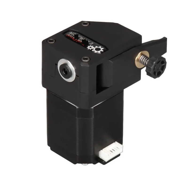 اکسترودر دوگانه MK8 Bowden Direct با فیلامنت 1.75 میلی متری برای قطعات پرینتر سه بعدی Ender3 CR10 MK8 (مشکی با موتور)