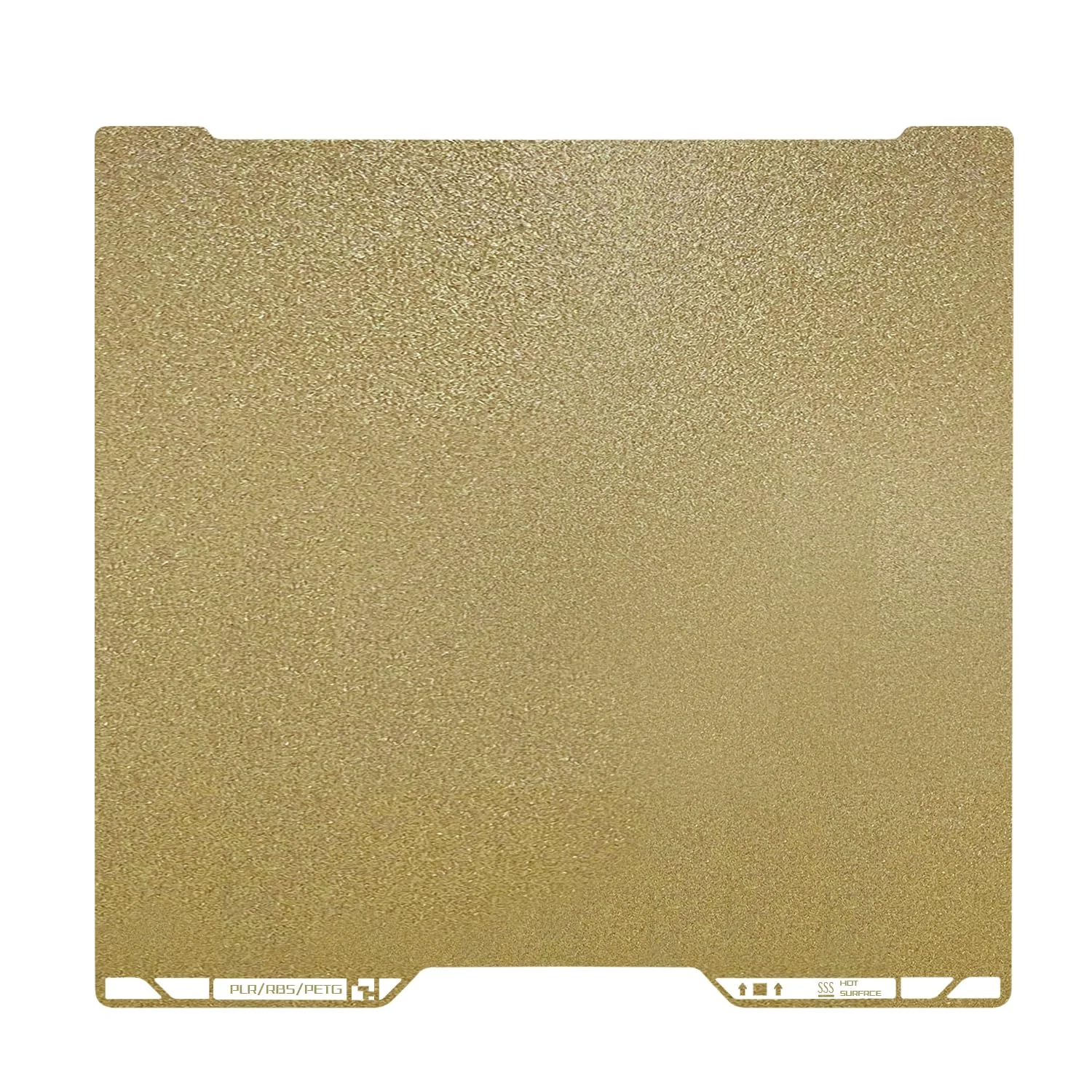 صفحه ساخت برای H2D/H2S، ابعاد 355 در 346.5 میلی‌متر، دو طرفه بافت‌دار PEI، صفحه فولادی فنری بستر گرم شونده برای پرینتر سه بعدی فول کامبو بامبو لب