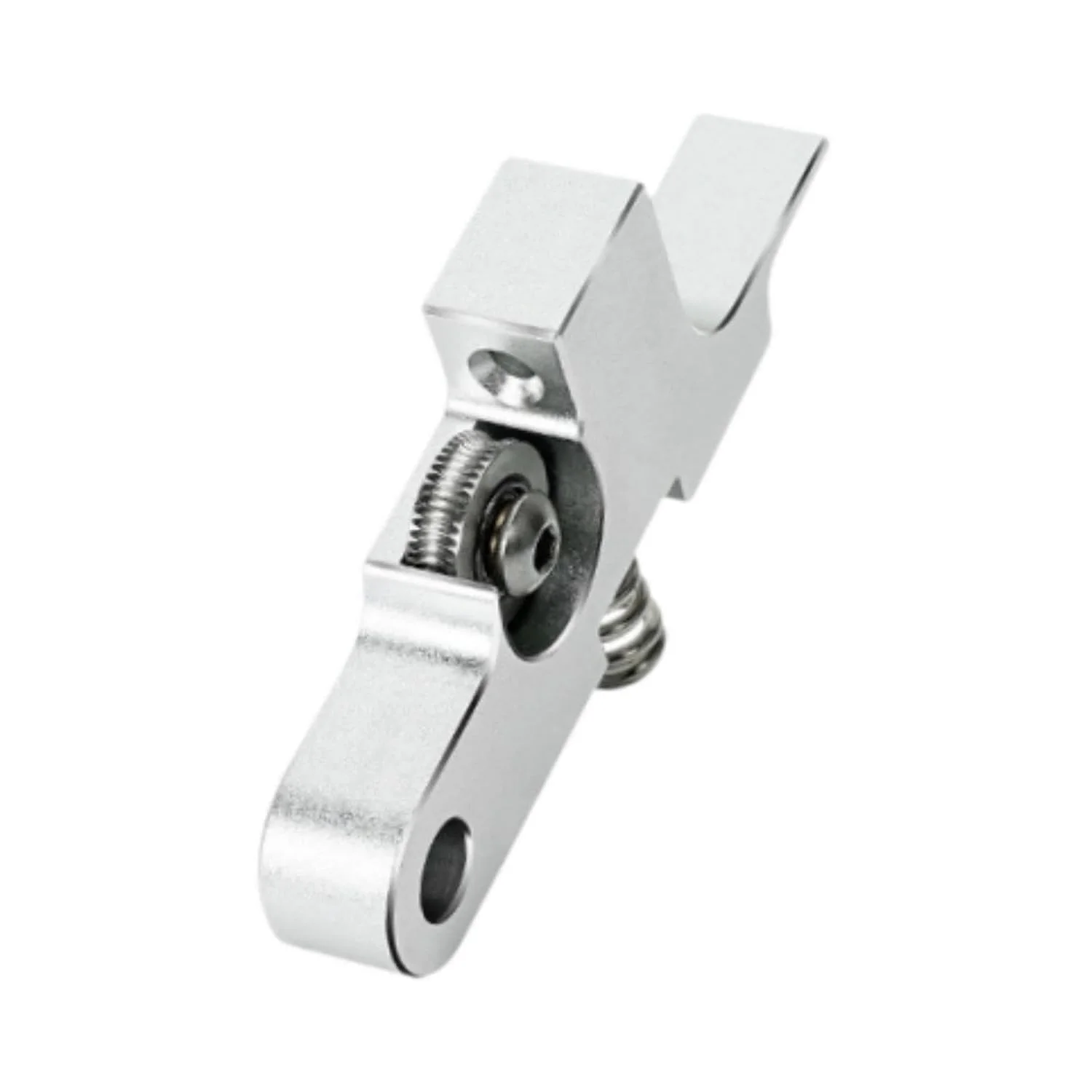 بازوی چرخان چرخ دنده آلیاژ آلومینیوم فلزی بازوی هرزگرد اکسترودر پایدار کیت اکسترودر چاپگر سه بعدی جایگزینی مستقیم - نقره ای