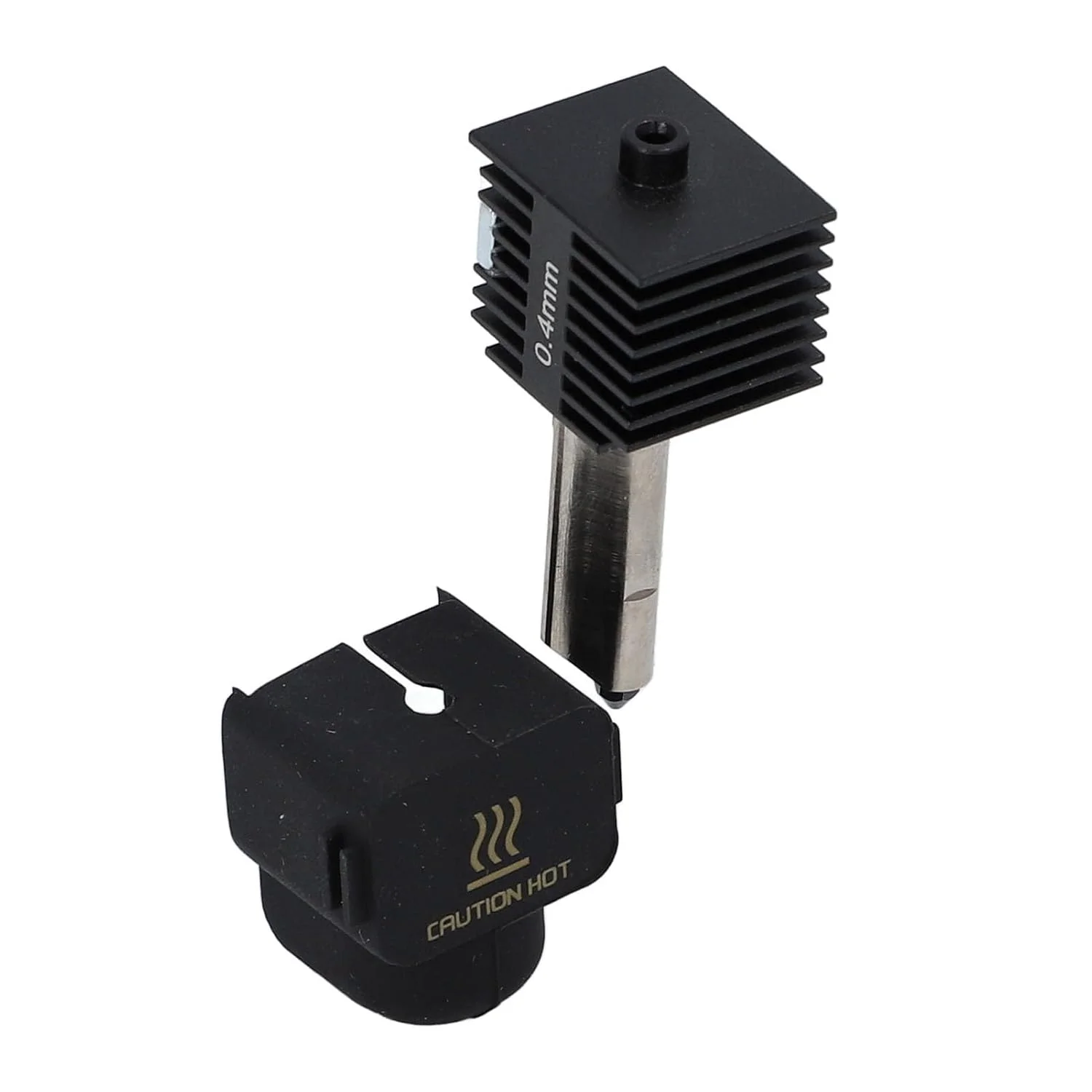 کیت نازل فولادی سخت شده اکسترودر قابل جابجایی هات اند پرینتر سه بعدی، لوازم جانبی جایگزین برای Bambu Lab A1 A1 Mini (0.4mm)