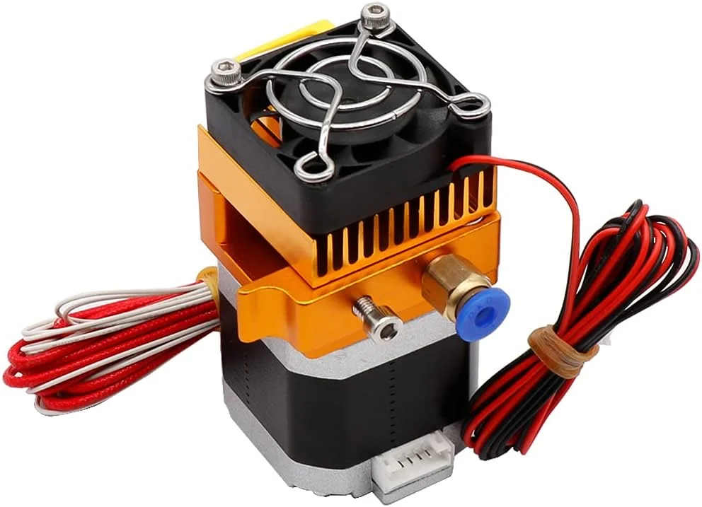 پرینتر سه بعدی / مناسب برای اکسترودر MK8، نازل 0.4 میلی متری، کیت اکستروژن فیلامنت 1.75 میلی متری به همراه قطعات گلوگاهی موتور