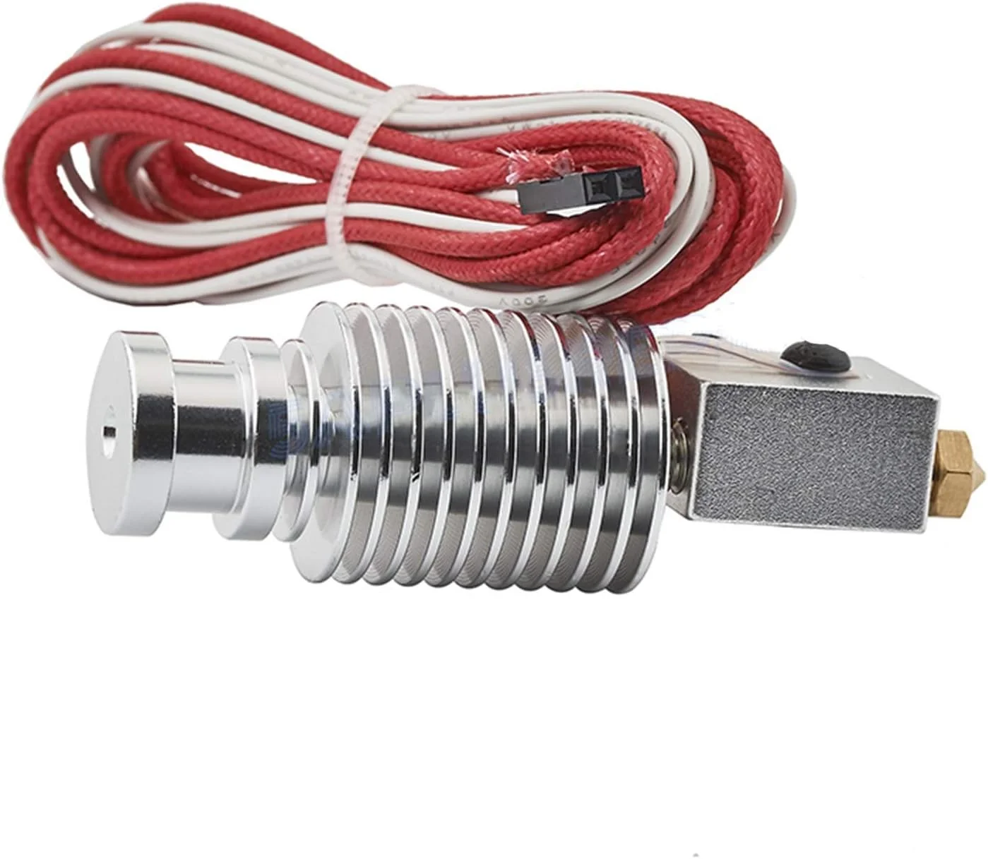 کیت اکسترودر هد پرینتر سه بعدی، هات اند J-Head با فاصله کوتاه به همراه فن خنک کننده، مناسب برای فیلامنت 1.75/3.0 میلی متر (Wade 3.0mm 24V,1.0mm)