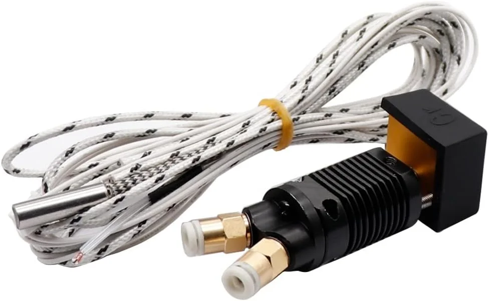 کیت هات‌اند پرینتر سه بعدی 2 در 1 اکسترودر دو رنگ تمام فلزی 0.4 میلی‌متری/1.75 میلی‌متری / مناسب برای TEVO / مناسب برای ALFWISE / Ender 3 / CR-10 (کیت 24 ولت)