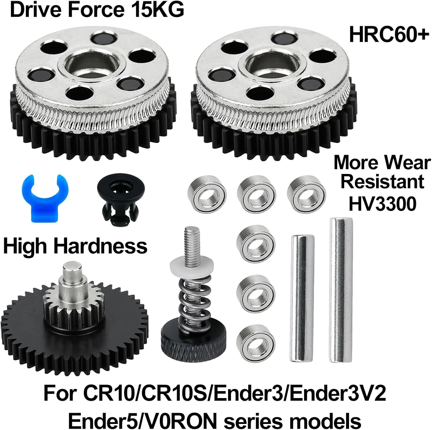 اکسترودر تمام فلزی برای اکسترودر Hgx Lite 2.0 دنده کاهنده فولاد سخت شده لوازم جانبی پرینترهای سه بعدی