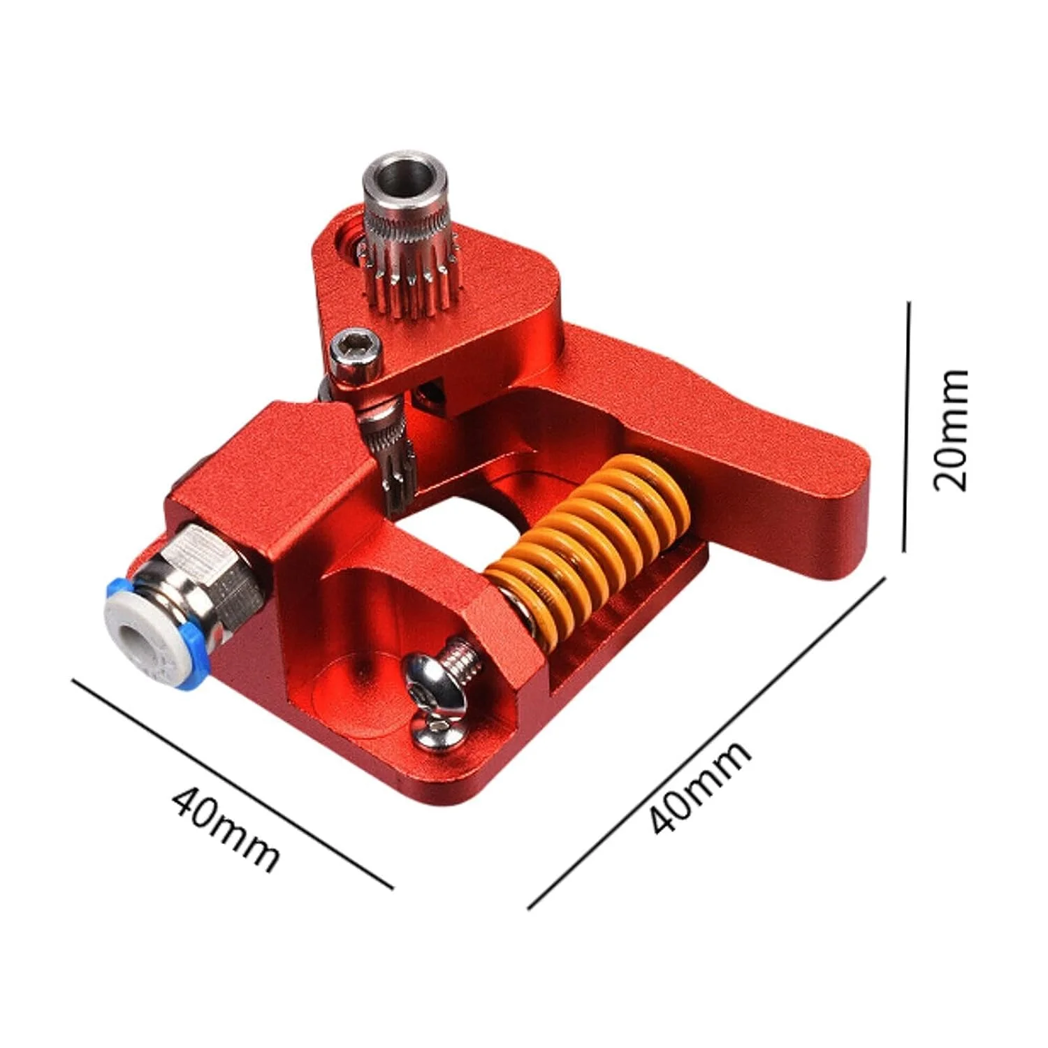 کیت اکسترودر پرینتر سه بعدی دوگانه برای CR10S Pro - نصب ساده و عملکرد قابل اعتماد، مرکز توخالی، مطابق توضیحات کیت اکسترودر پرینتر سه بعدی دوگانه برای CR10S Pro - نصب ساده و عملکرد قابل اعتماد، مرکز توخالی، مطابق توضیحات