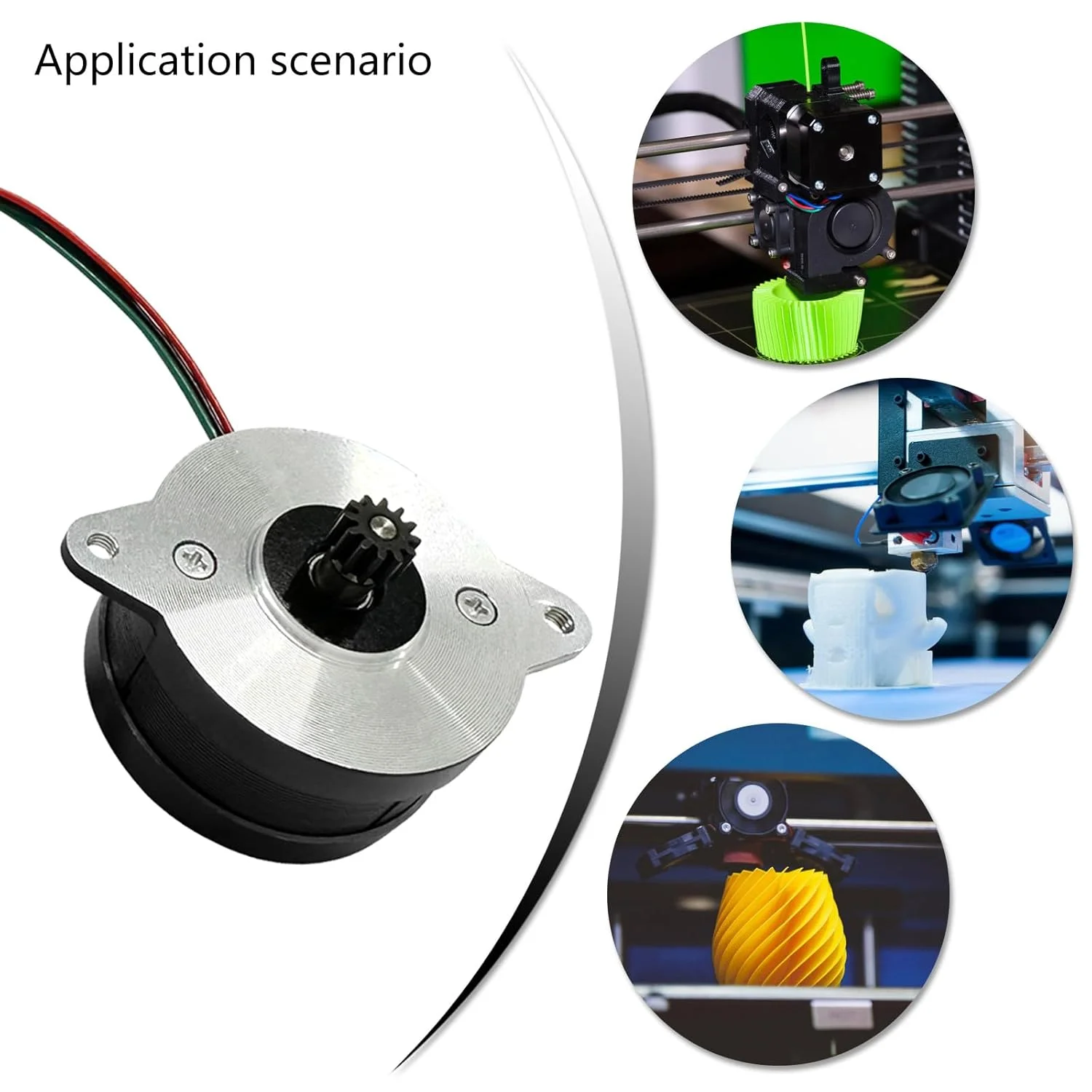 موتور پله ای اکسترودر با سرعت چاپ سریع، ثبات را برای چاپگرهای K1C افزایش می دهد