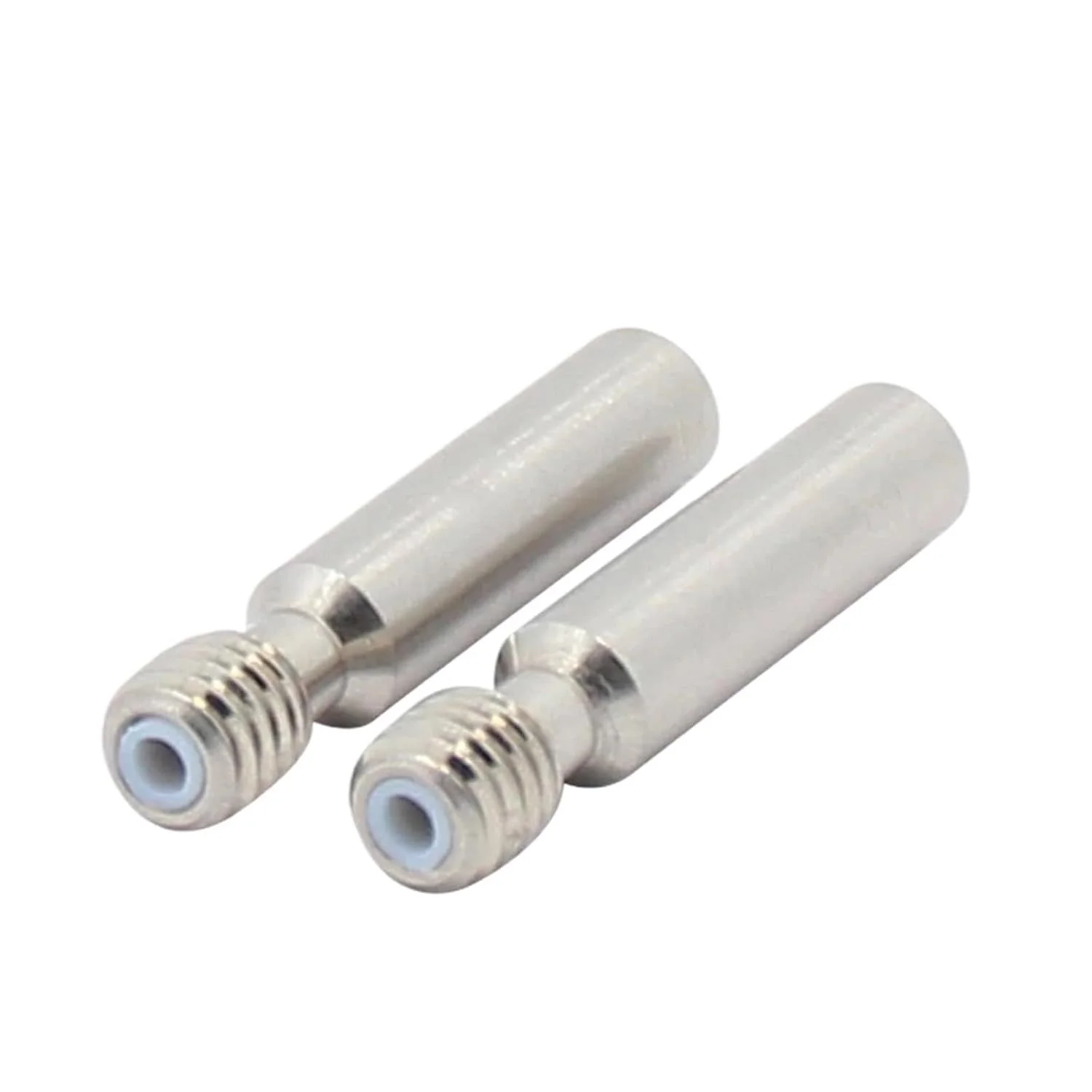 گلو مسی M6 یک عددی با لوله، قطعات پرینتر سه بعدی 6 * 30 میلی متر، اکسترودر فولاد ضد زنگ با تغذیه طولانی تر برای فیلامنت 1.75 میلی متری